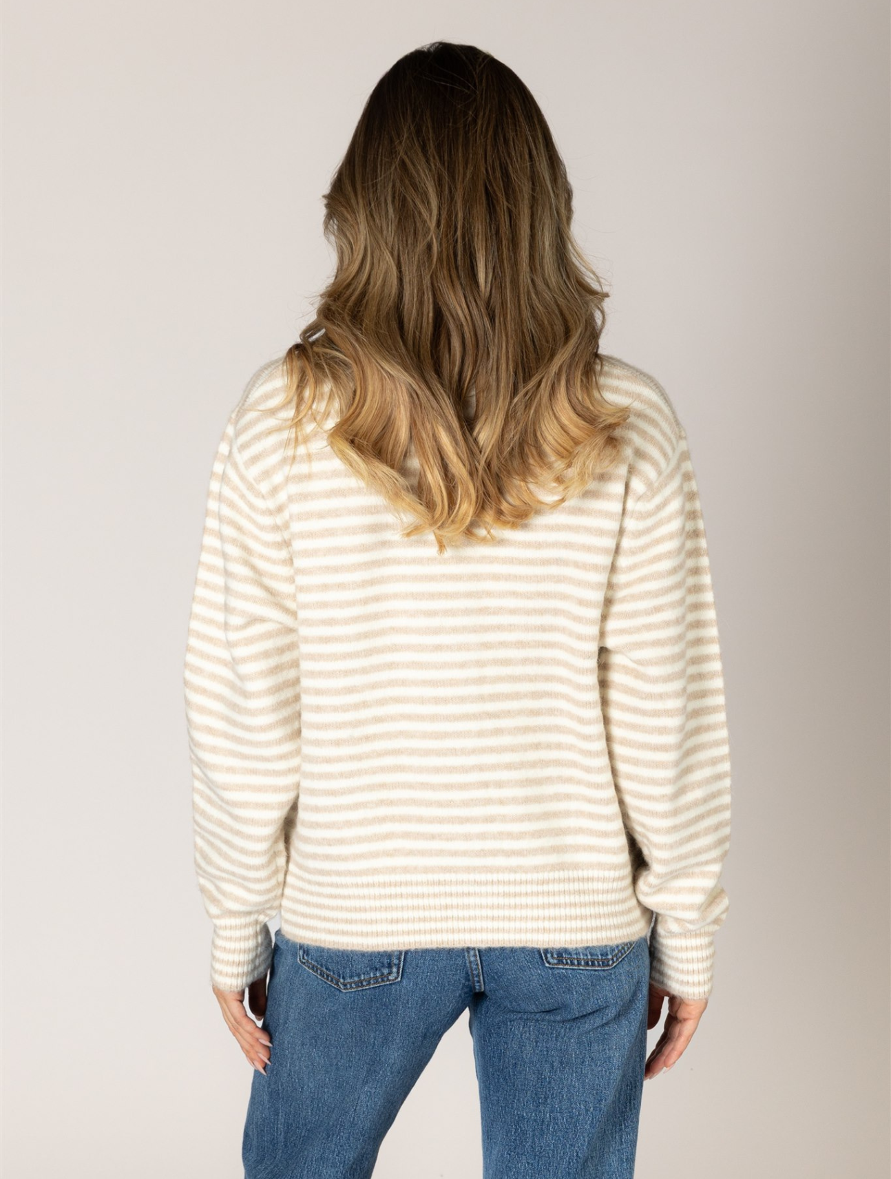 Avril Novelty Stripe Cardigan