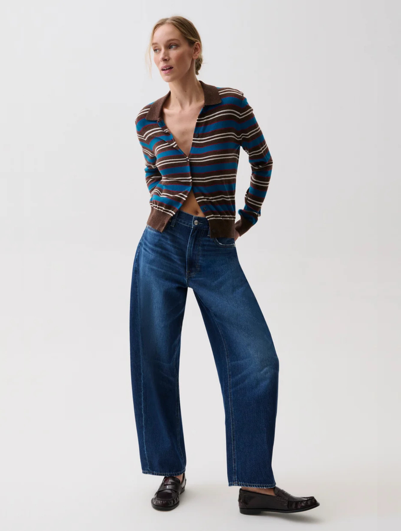 Sacha High Rise Relaxed Barrel