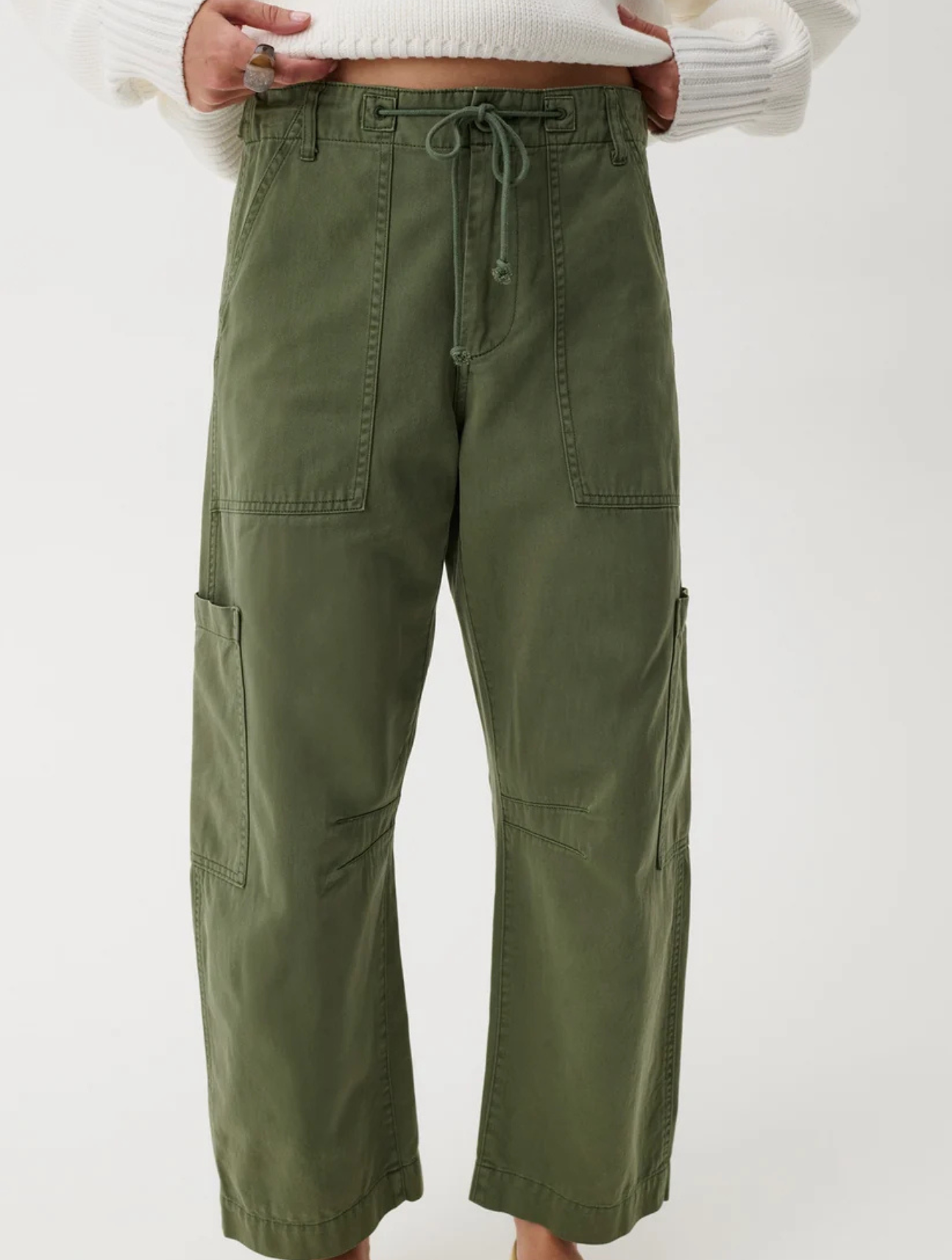 Sabrina Curved Utility Pants