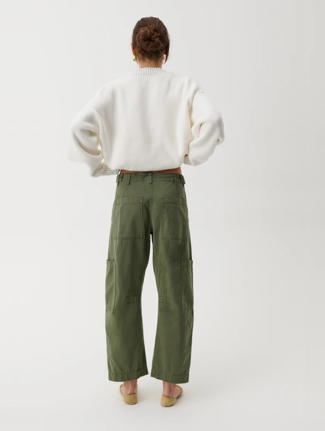 Sabrina Curved Utility Pants