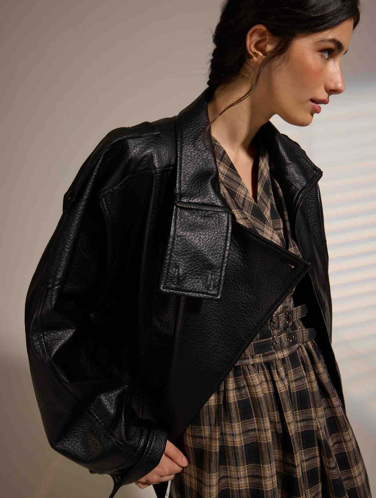 Misti Vegan Leather Jacket