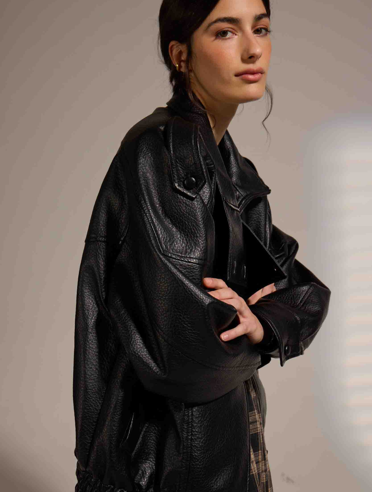 Misti Vegan Leather Jacket