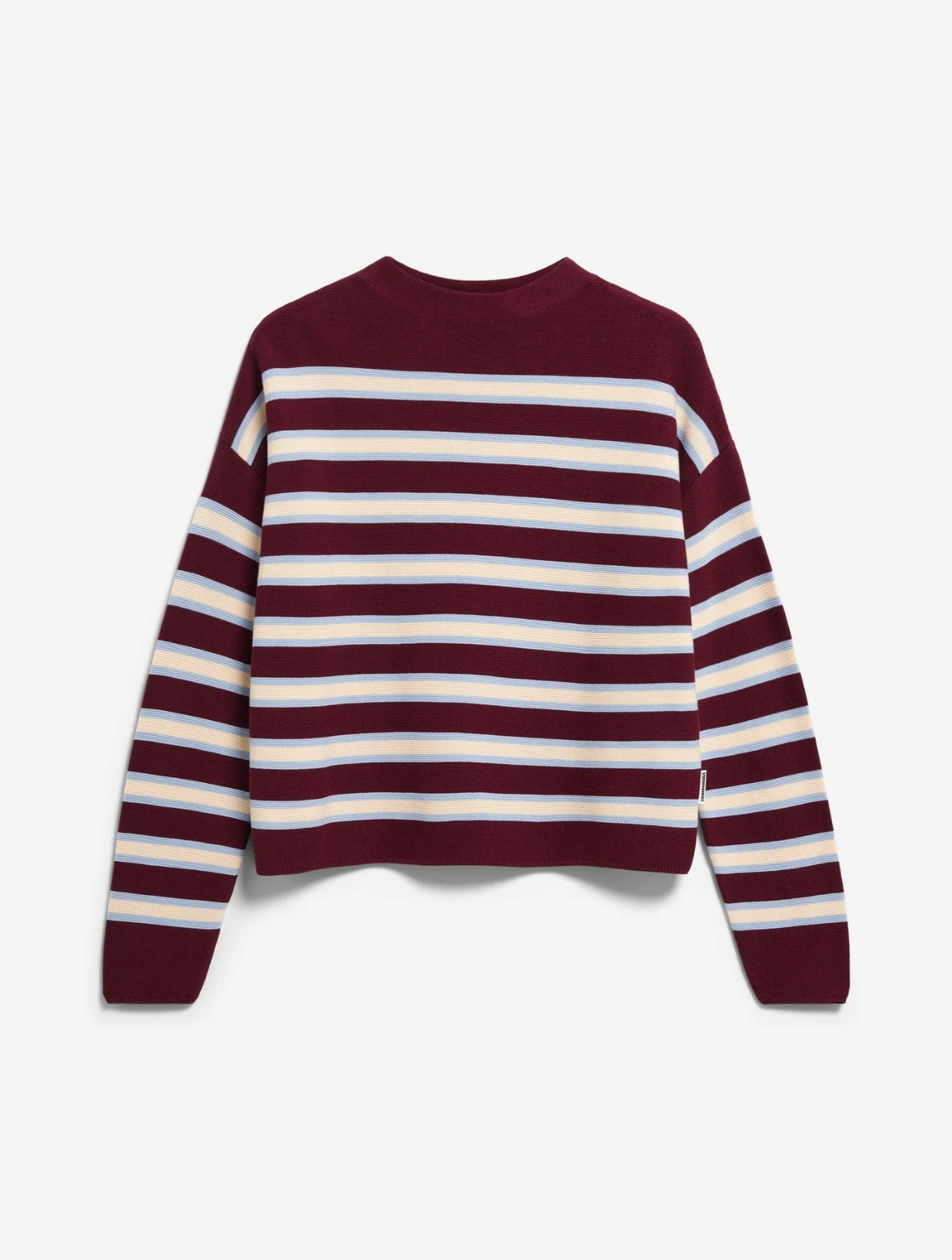 Merinaa Striped Knit Sweater