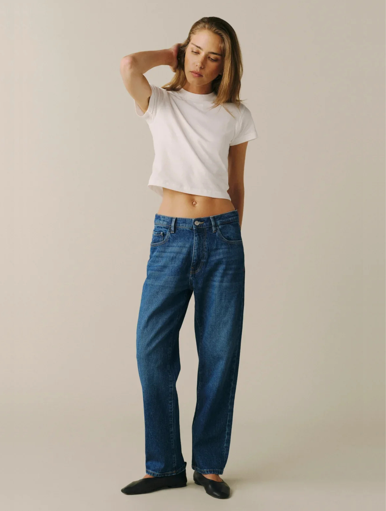 SAN Low Slung Boyfriend Jeans