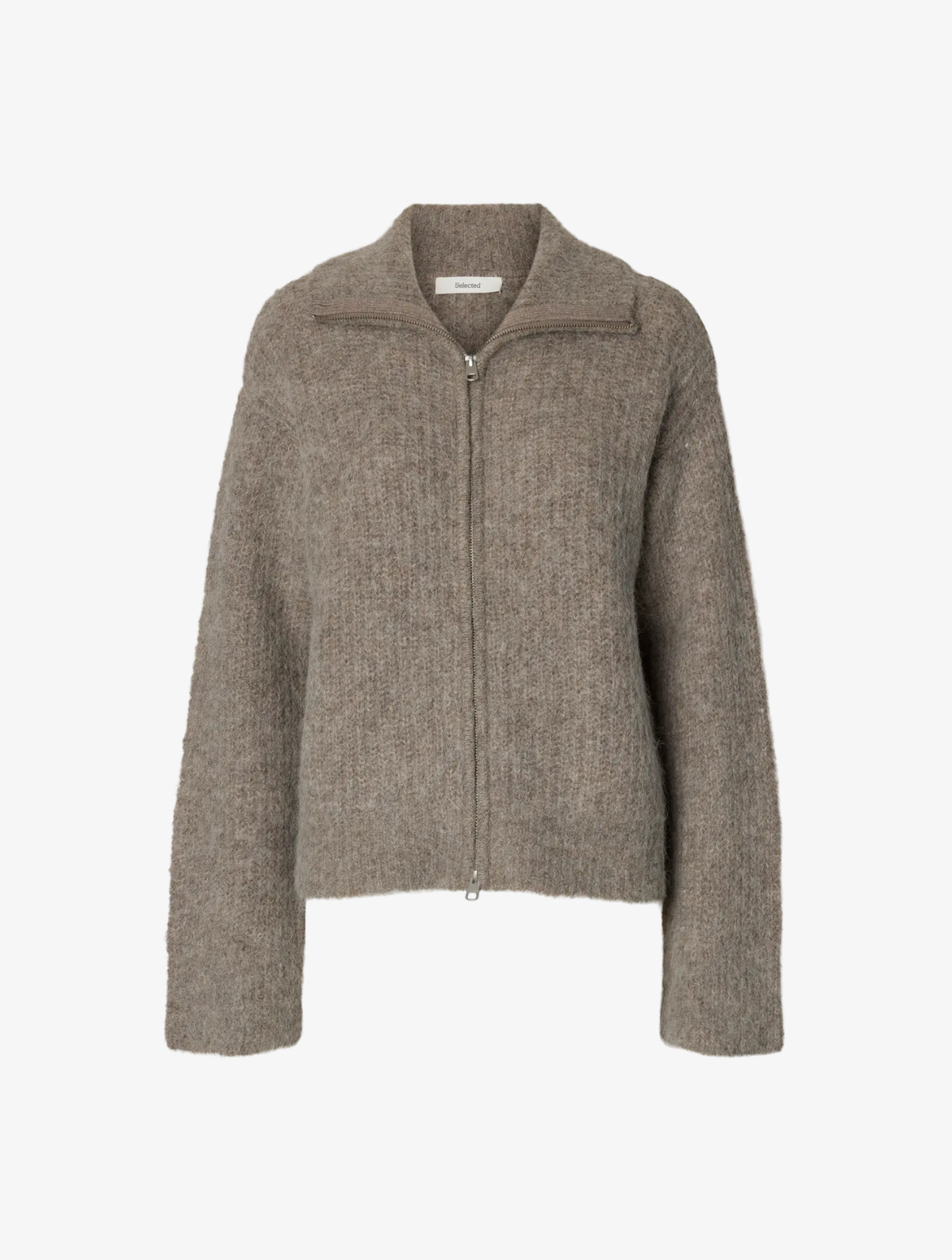 Gabriella Knit Zip Cardigan