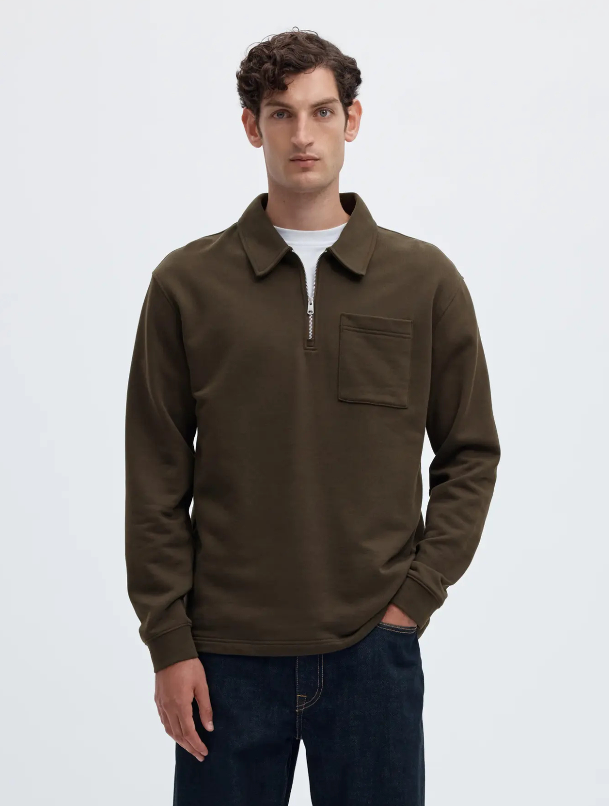 Scott Half Zip Sweatshirt