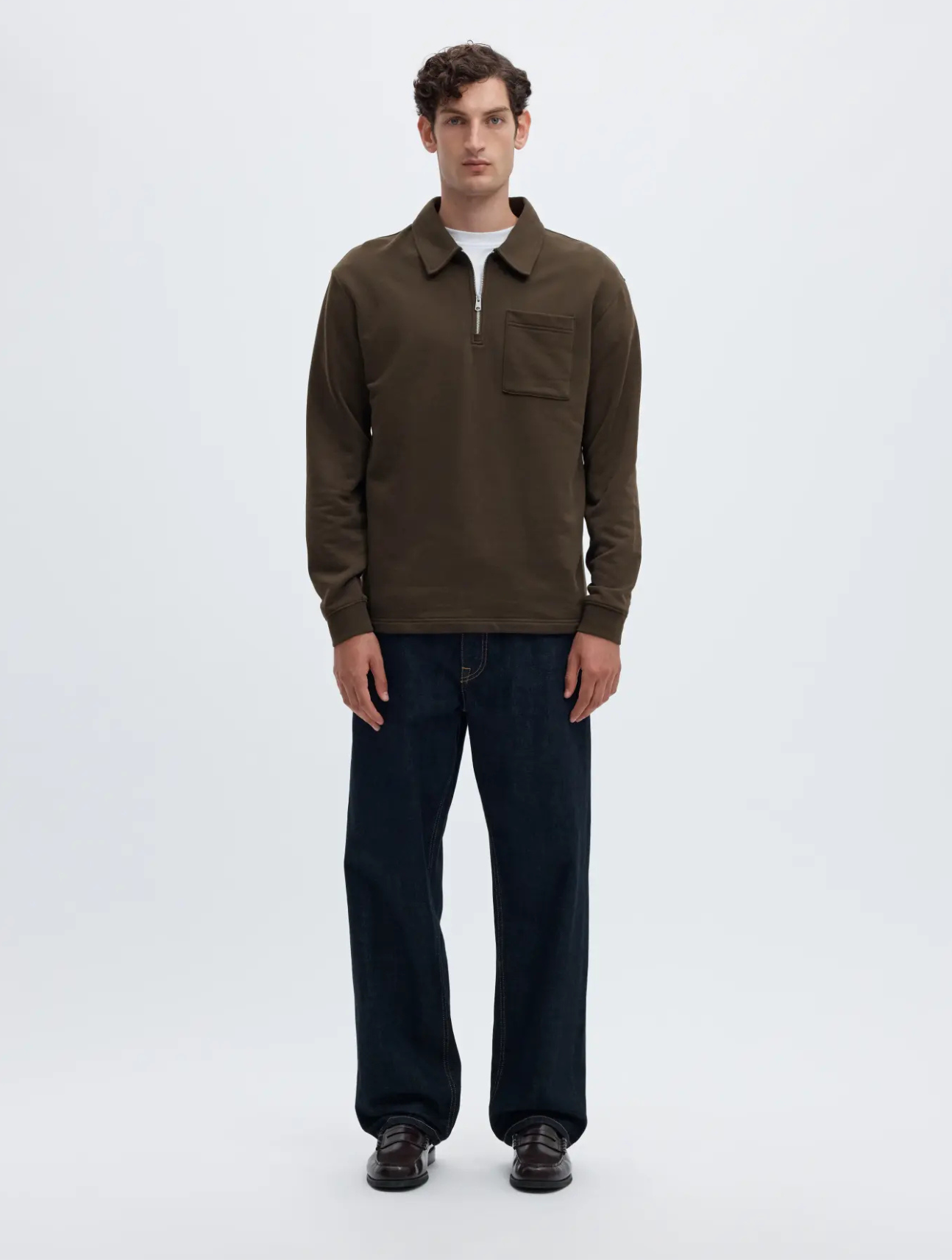 Scott Half Zip Sweatshirt