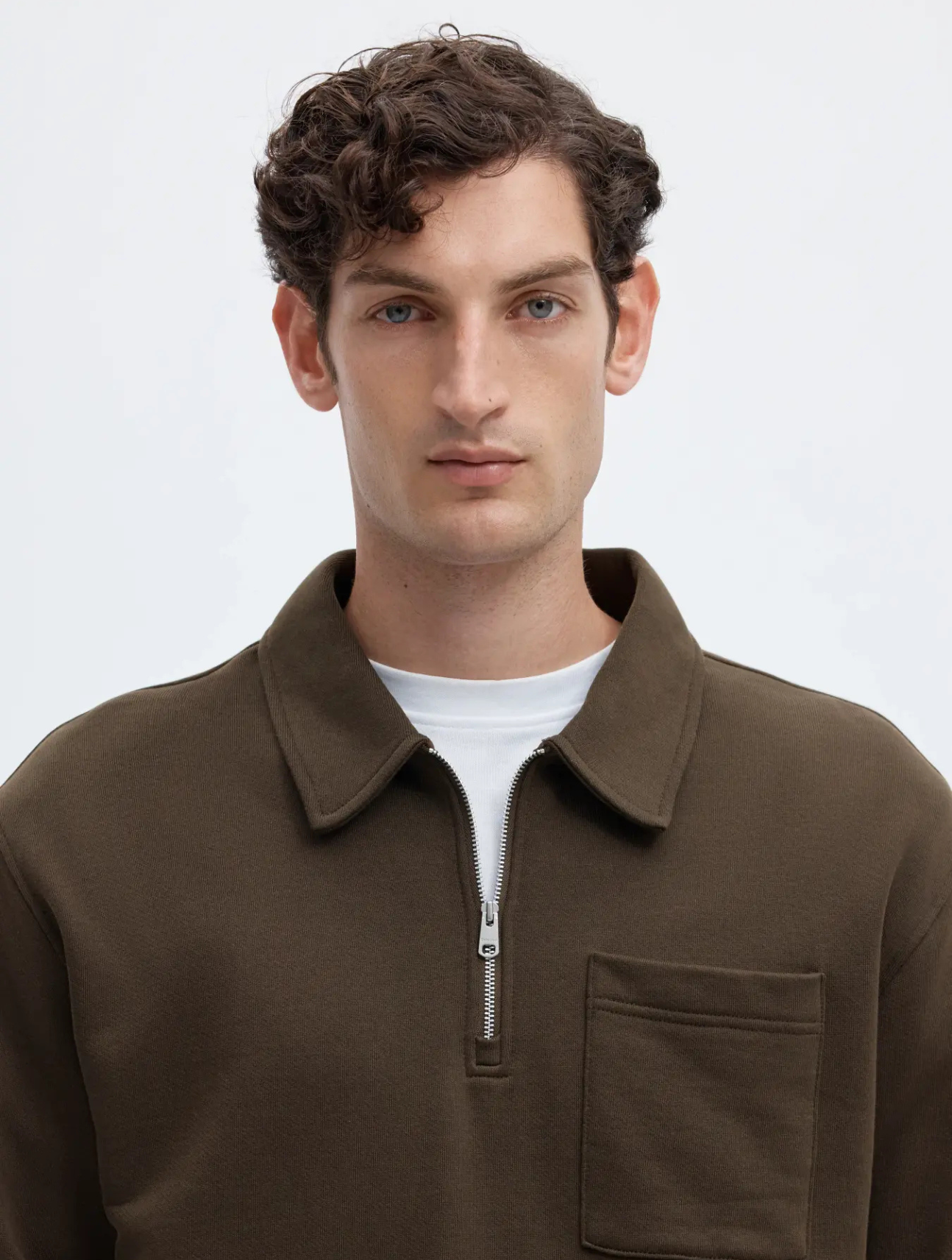Scott Half Zip Sweatshirt