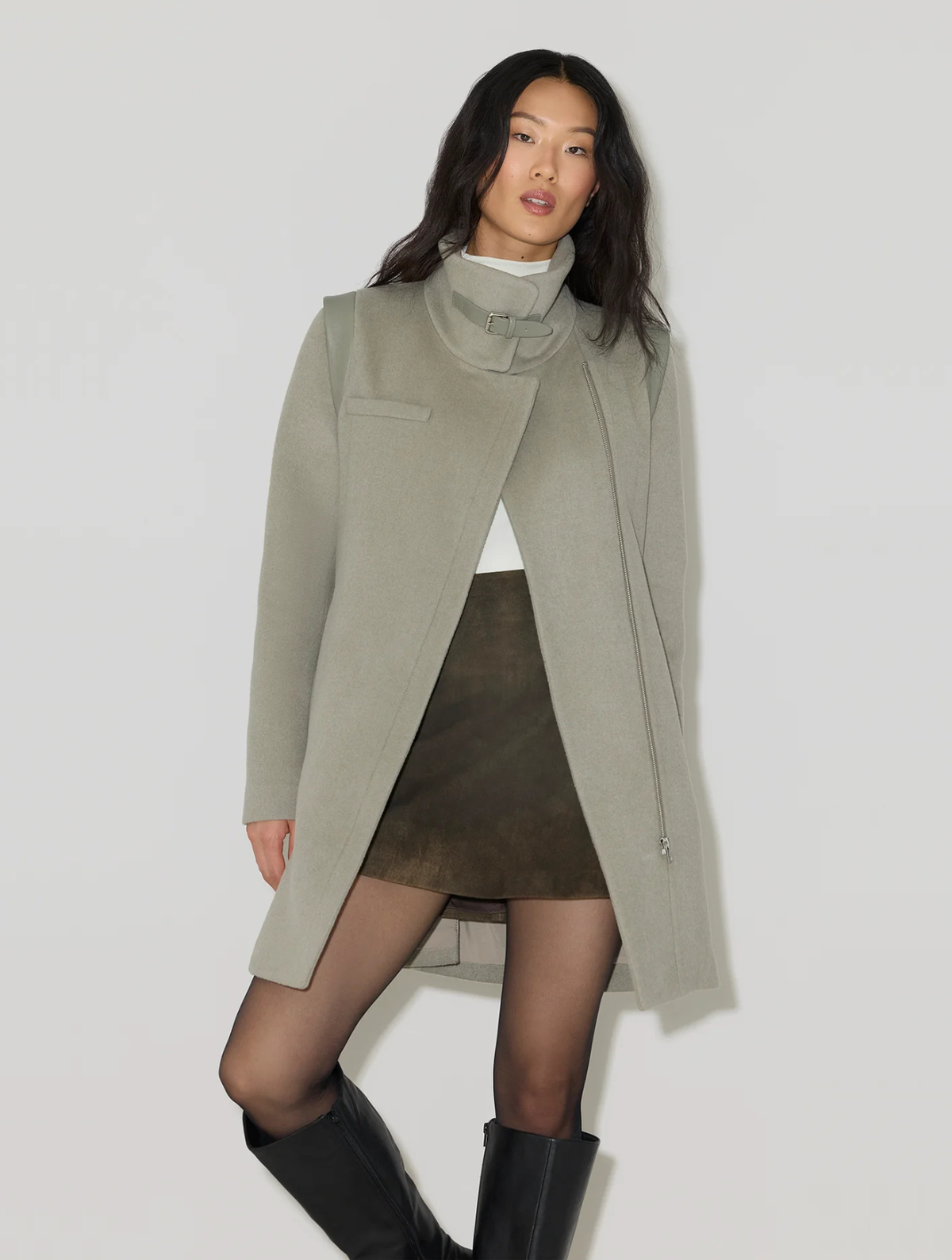 Kiana-Y Moto Coat
