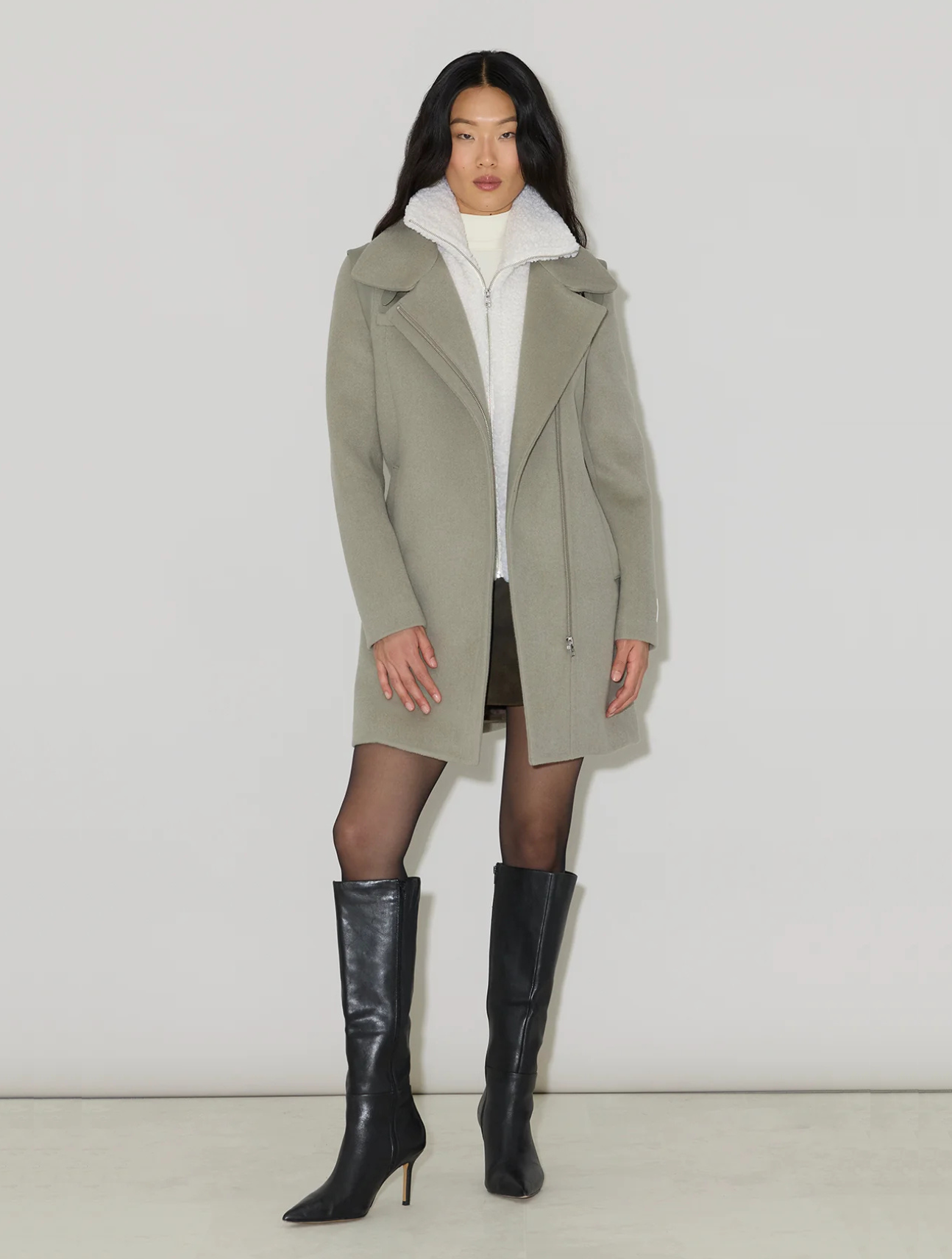 Kiana-Y Moto Coat