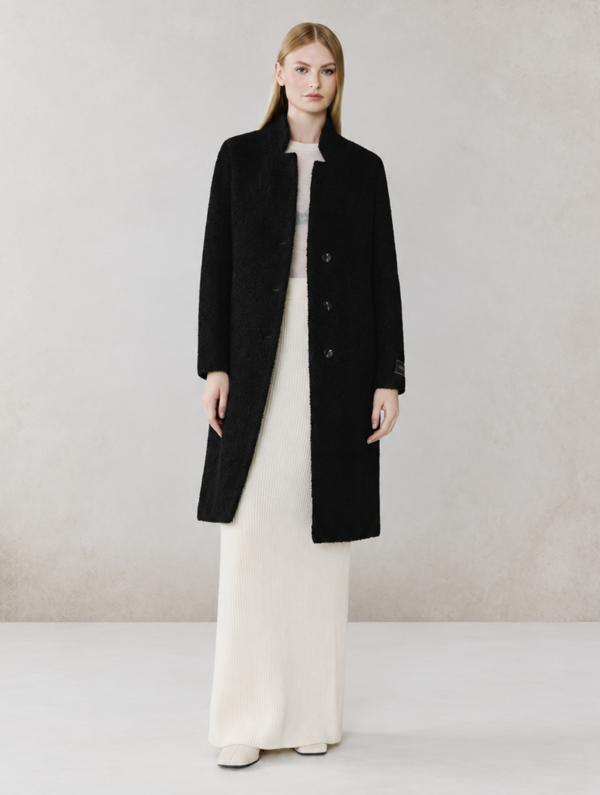 Diane-U Boucle Midi Coat