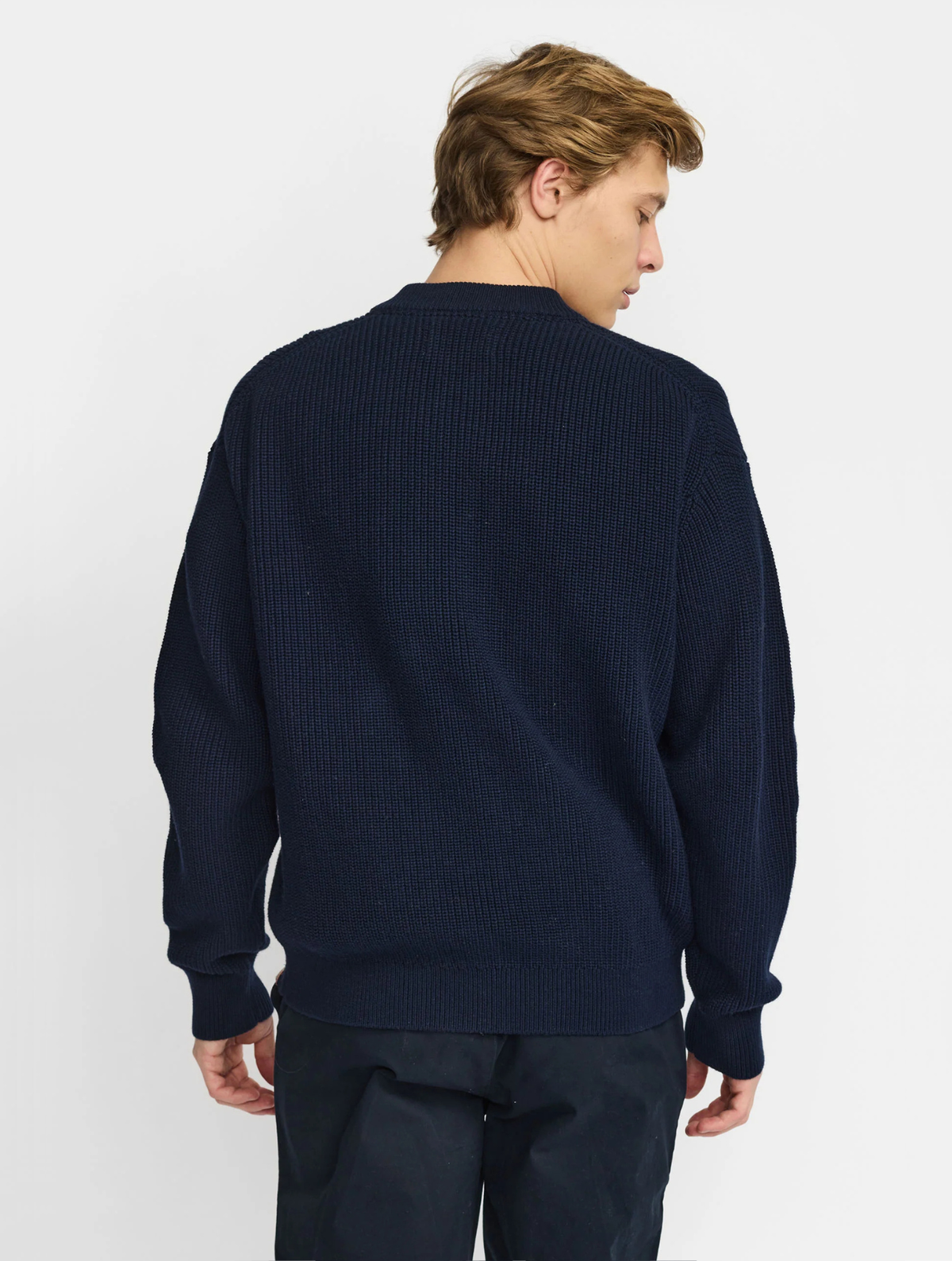 6621 Zipped Knit Cardigan