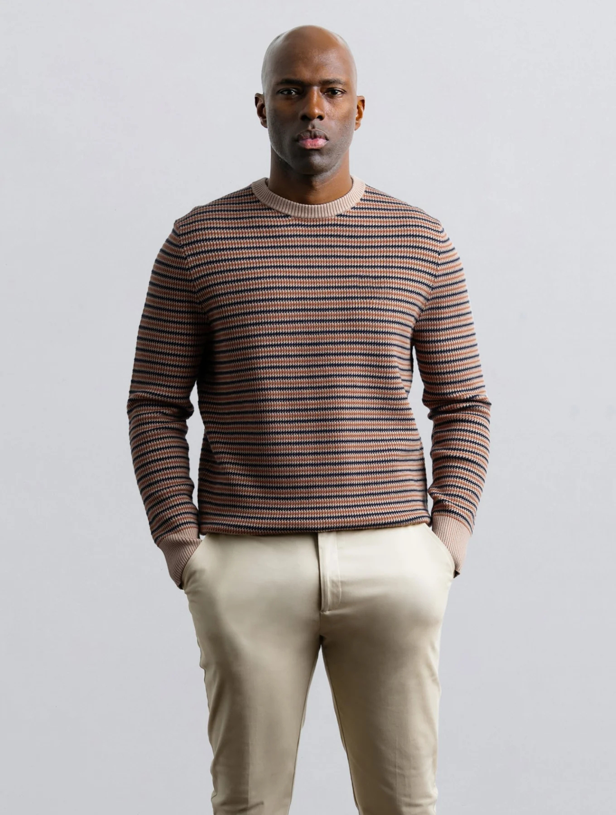 Broken Stripe Sweater