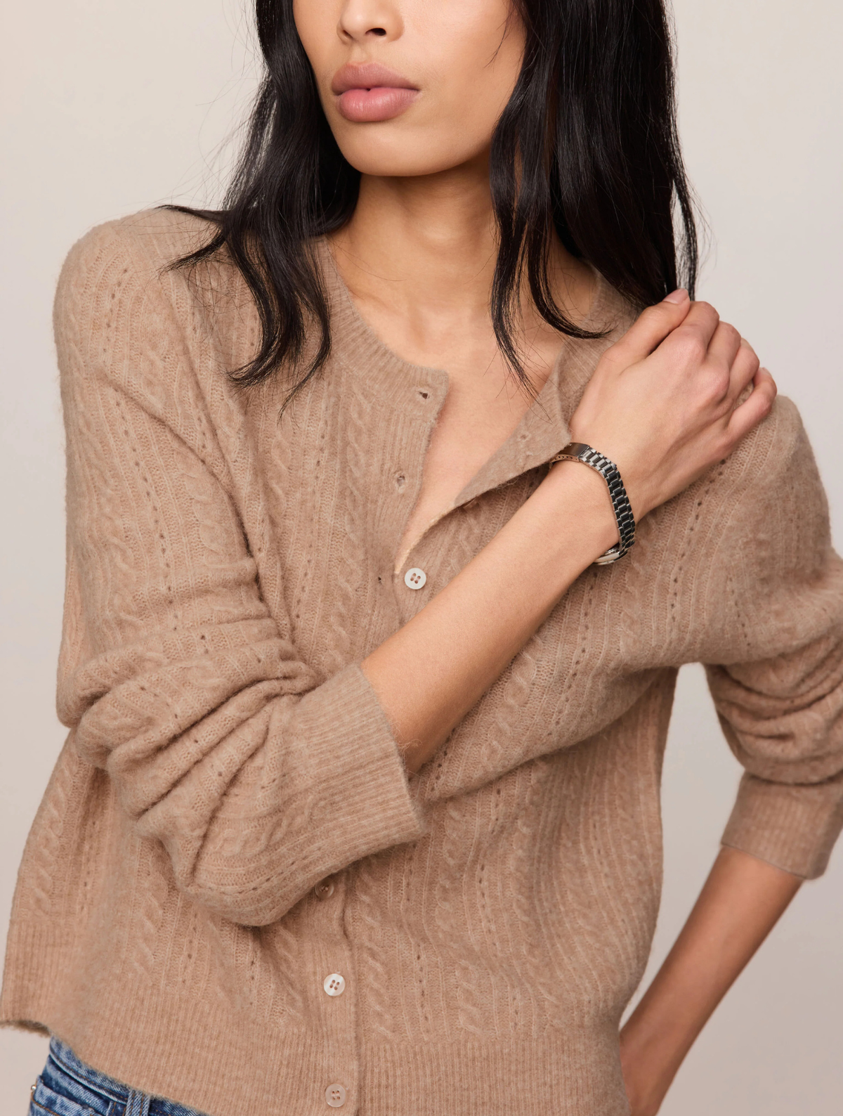 Medina Cable Cardigan
