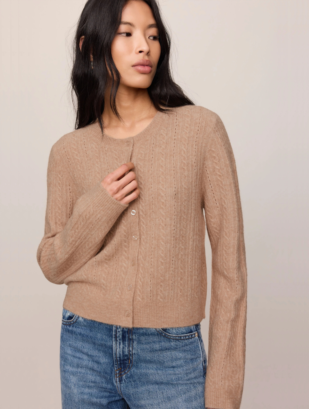 Medina Cable Cardigan