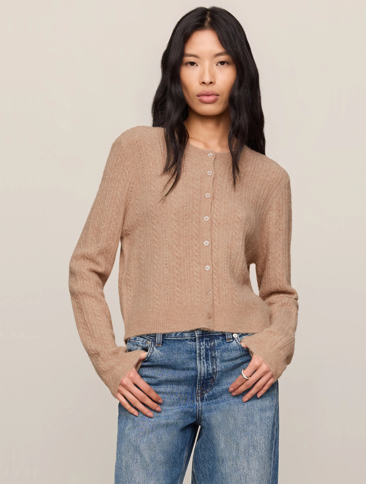 Medina Cable Cardigan