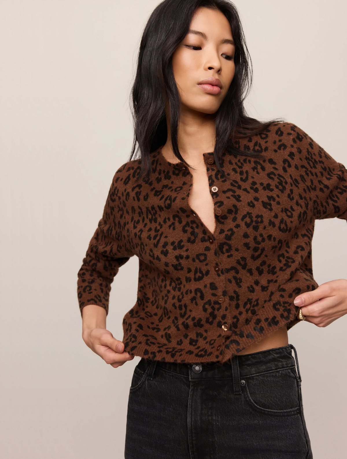Medina Leopard Cardigan