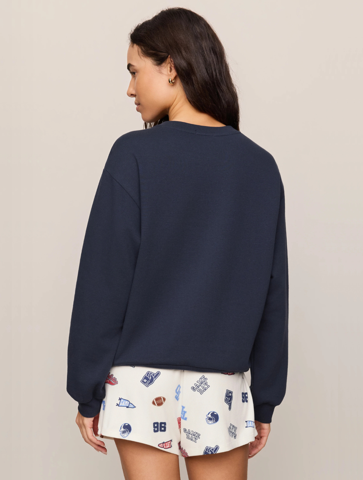 Boyfriend Patch Sweatshirt