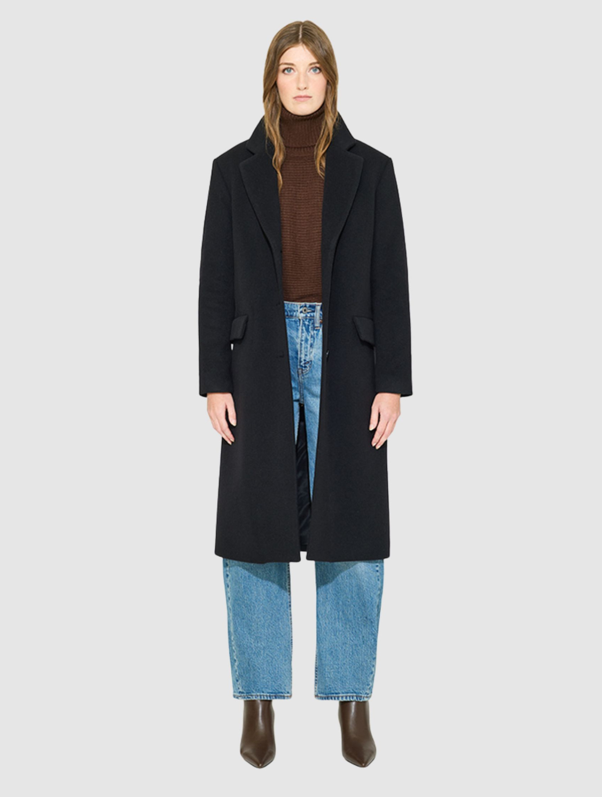 Paisley Wool Coat