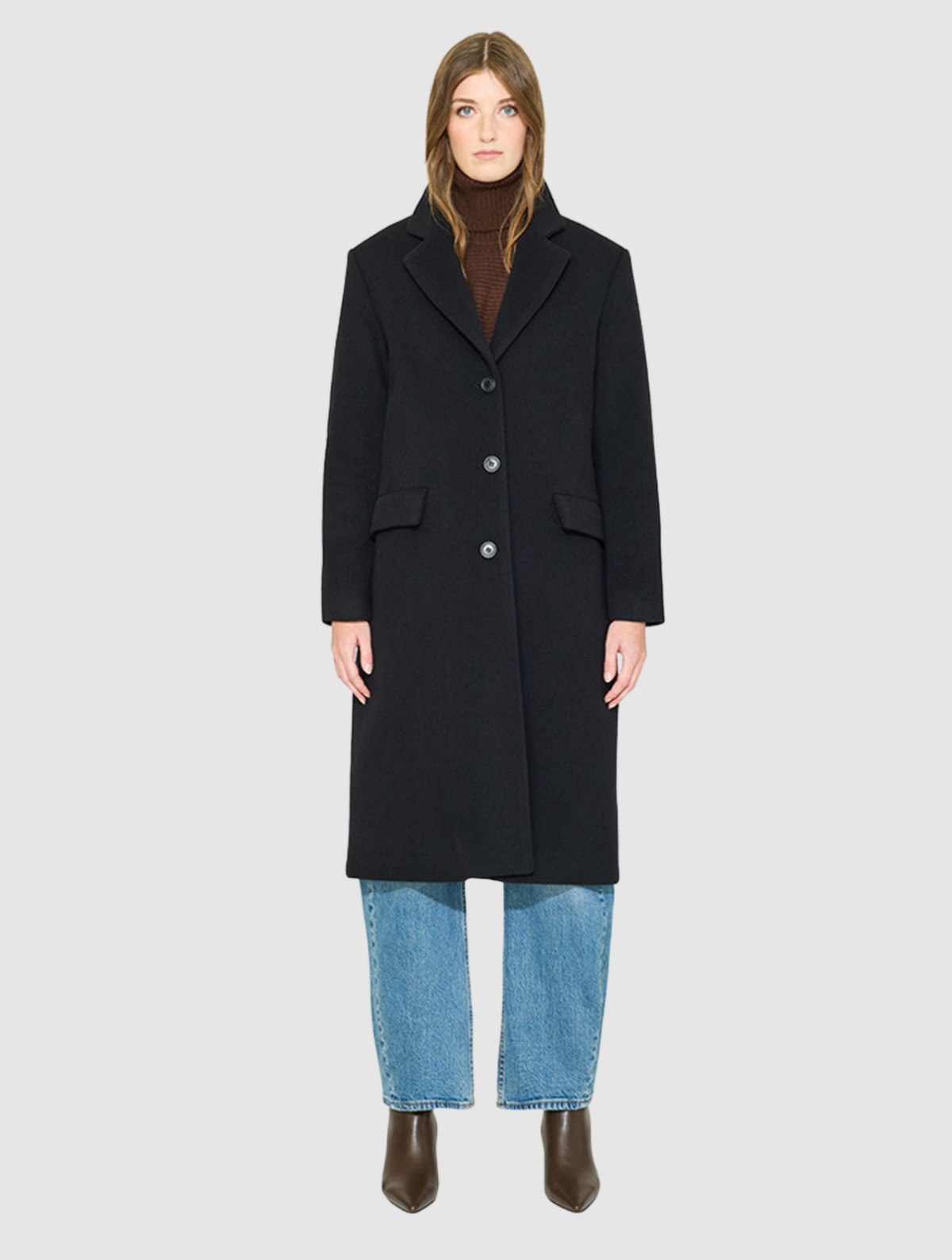 Paisley Wool Coat