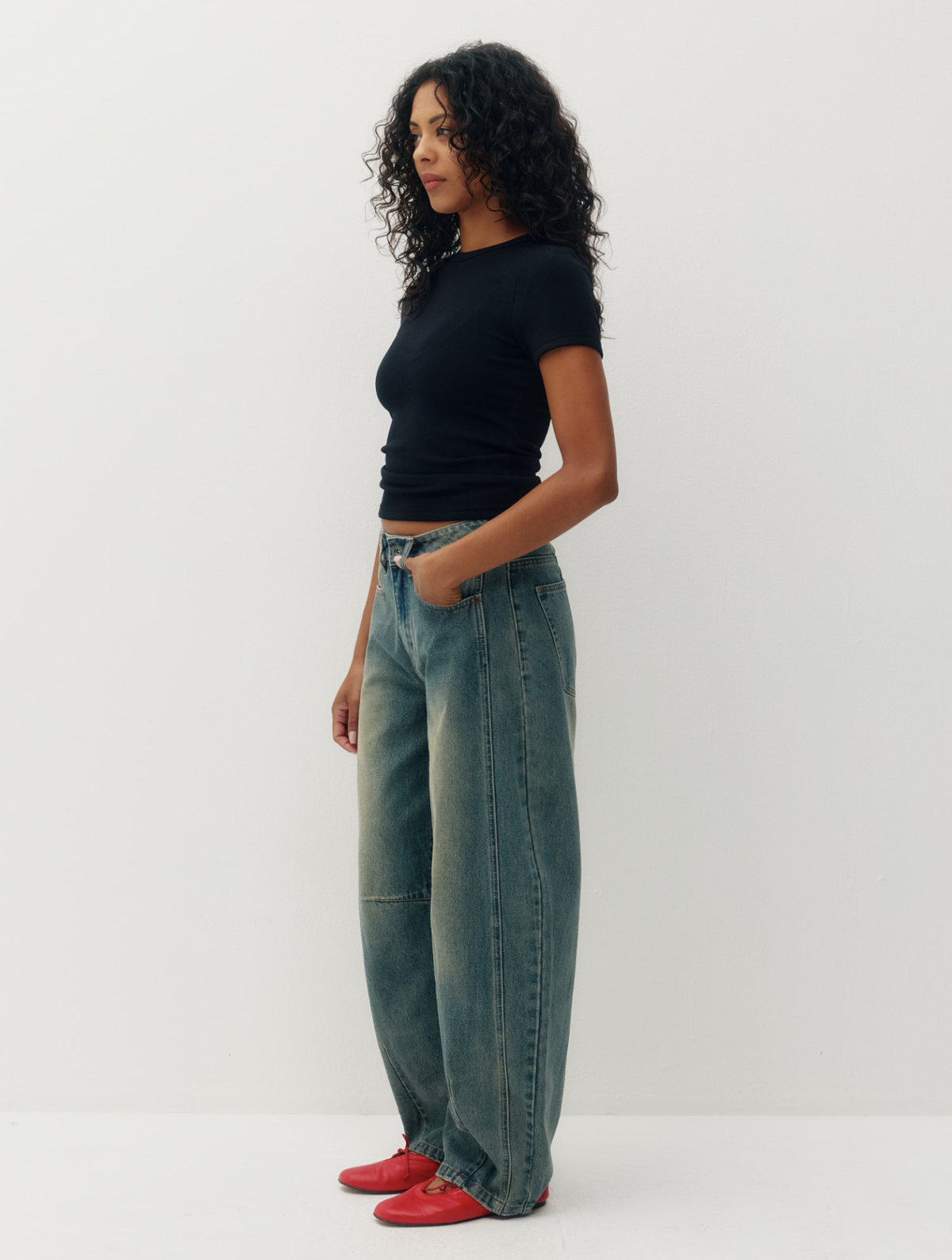 Plush Rib Tee