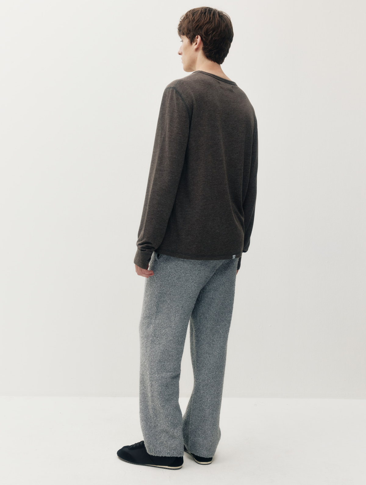 Heathered Thermal Long Sleeve