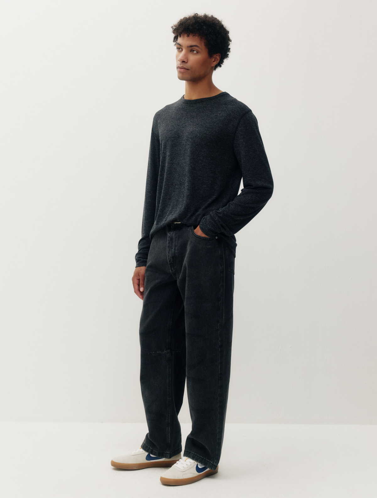 Heathered Thermal Long Sleeve