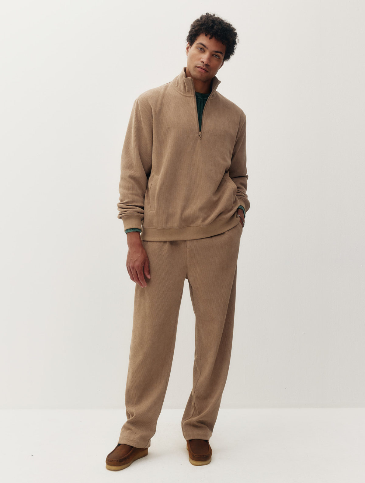 Chenille 1/4 Zip
