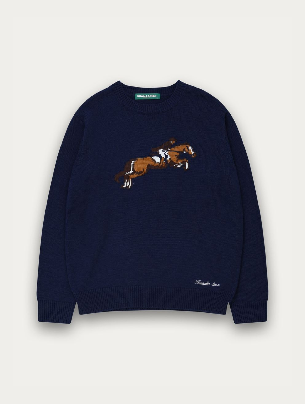 Equestrian Knit Crew