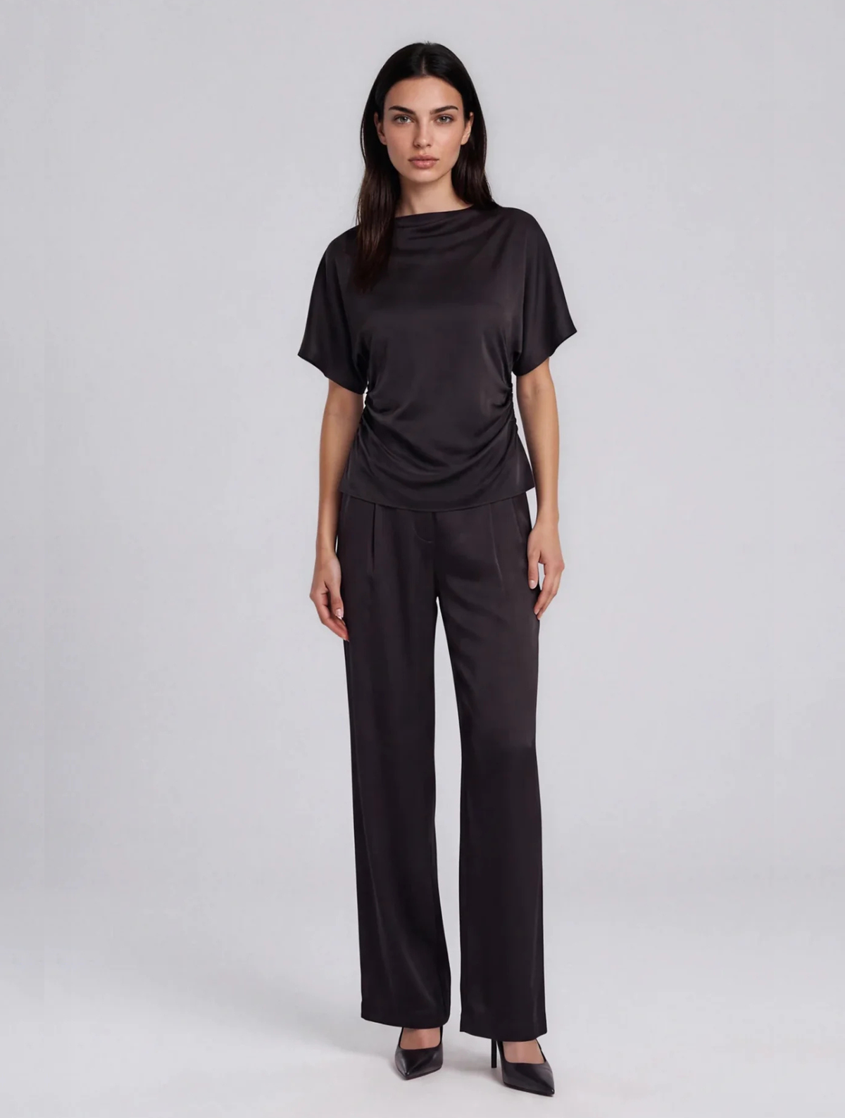 Black Tie Affair Cinched Top