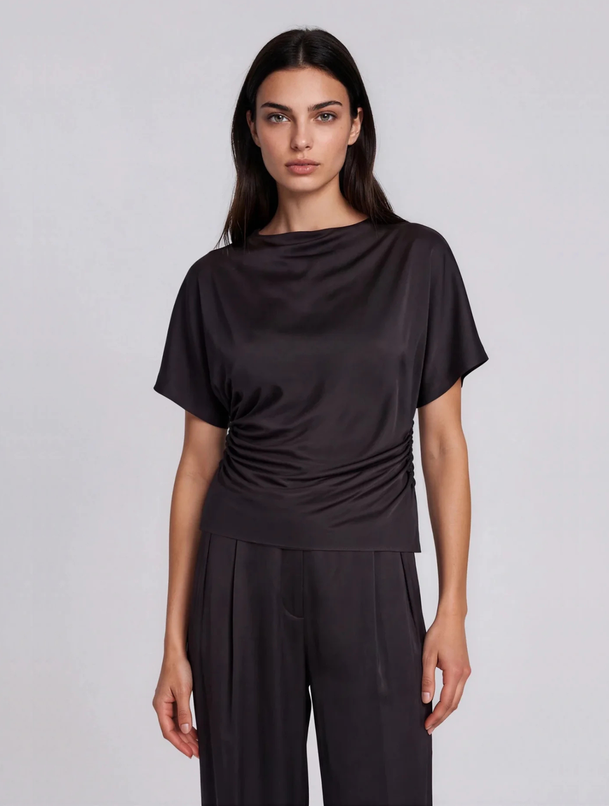 Black Tie Affair Cinched Top