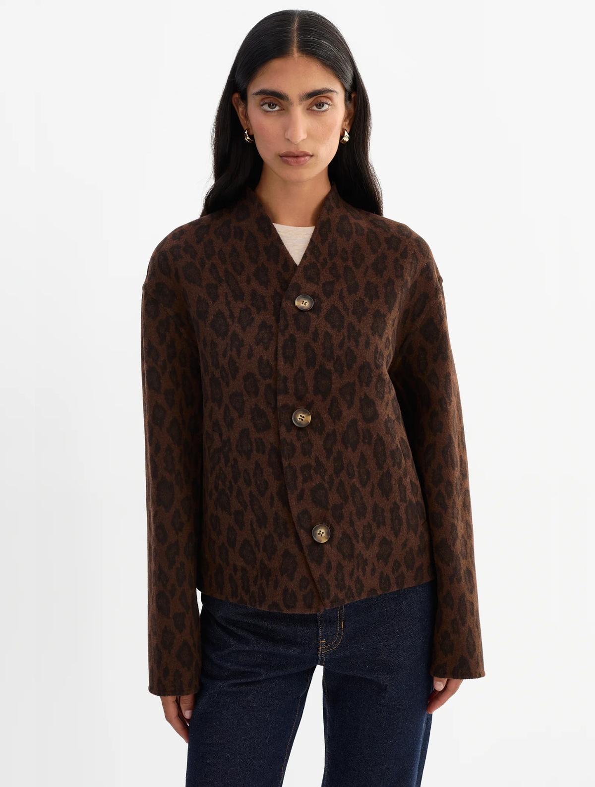 Hania Reversible Wool Jacket