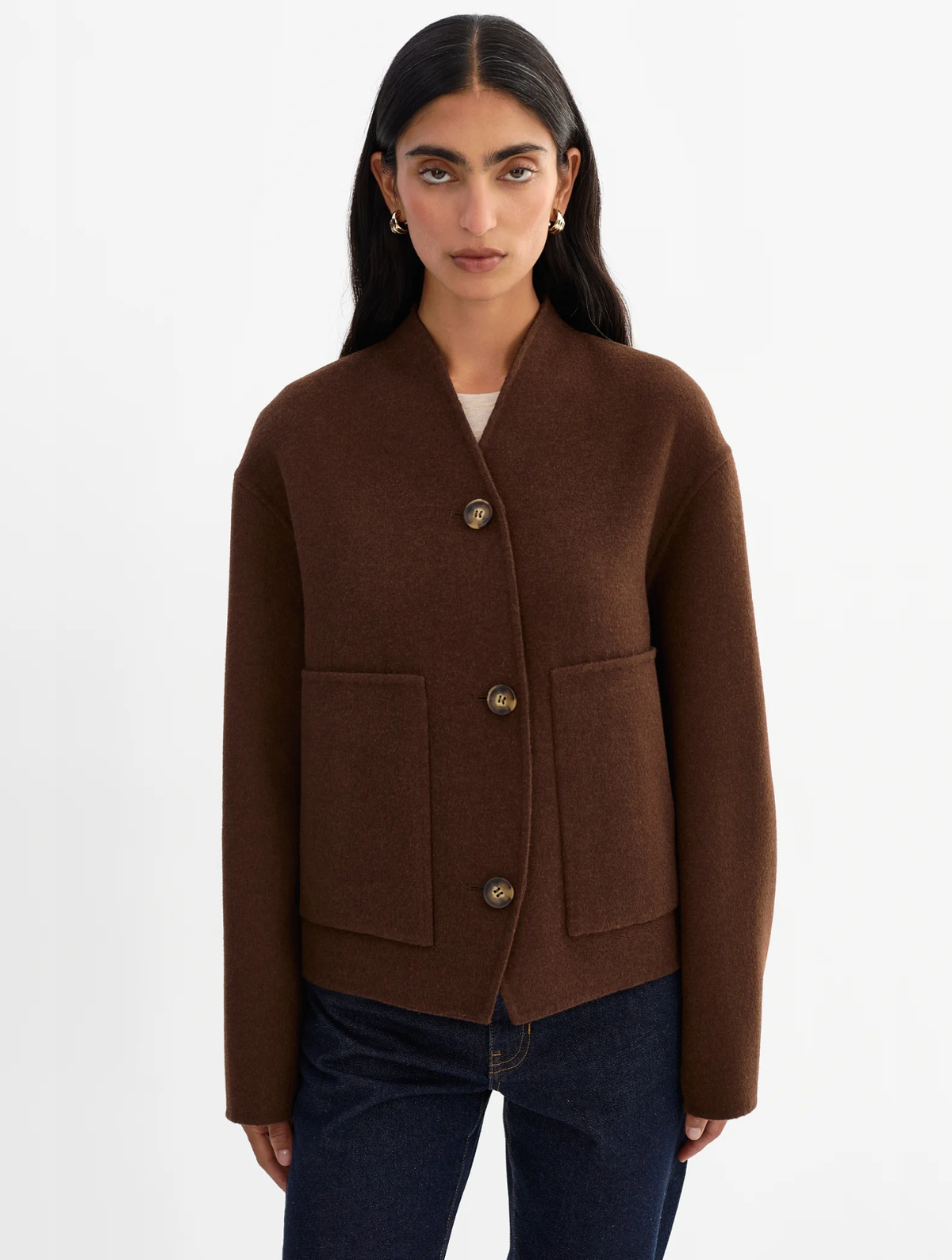 Hania Reversible Wool Jacket