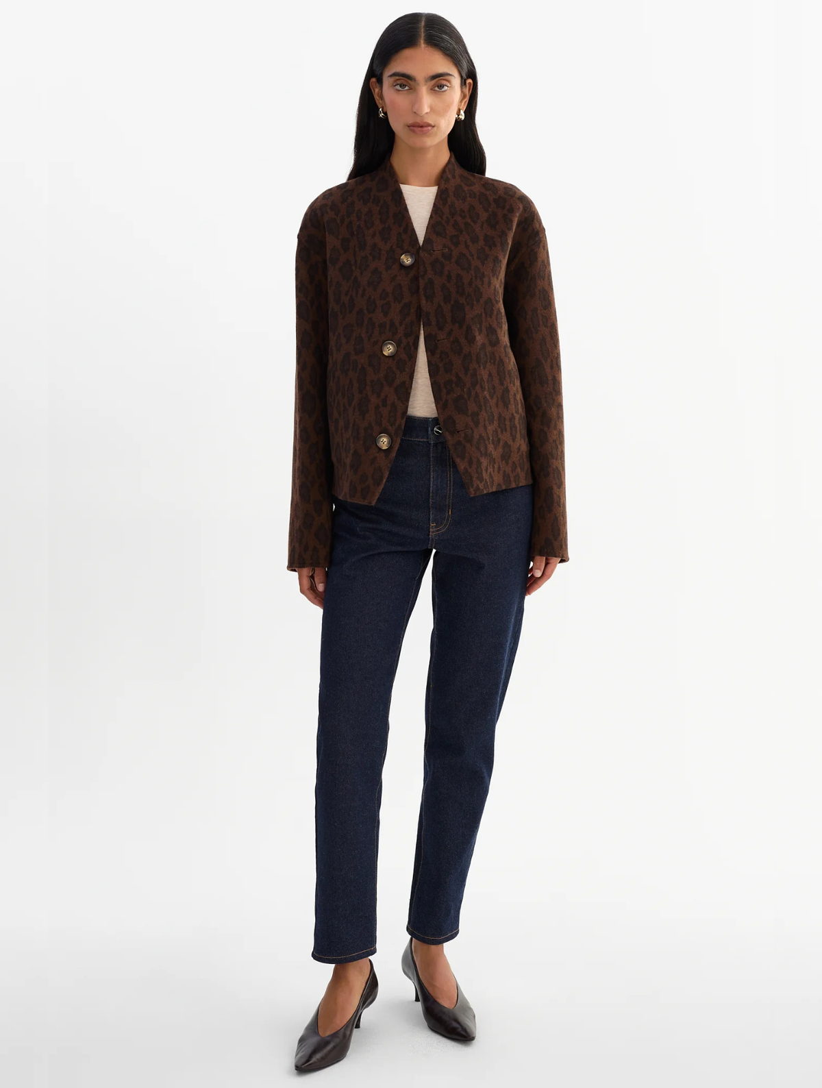 Hania Reversible Wool Jacket