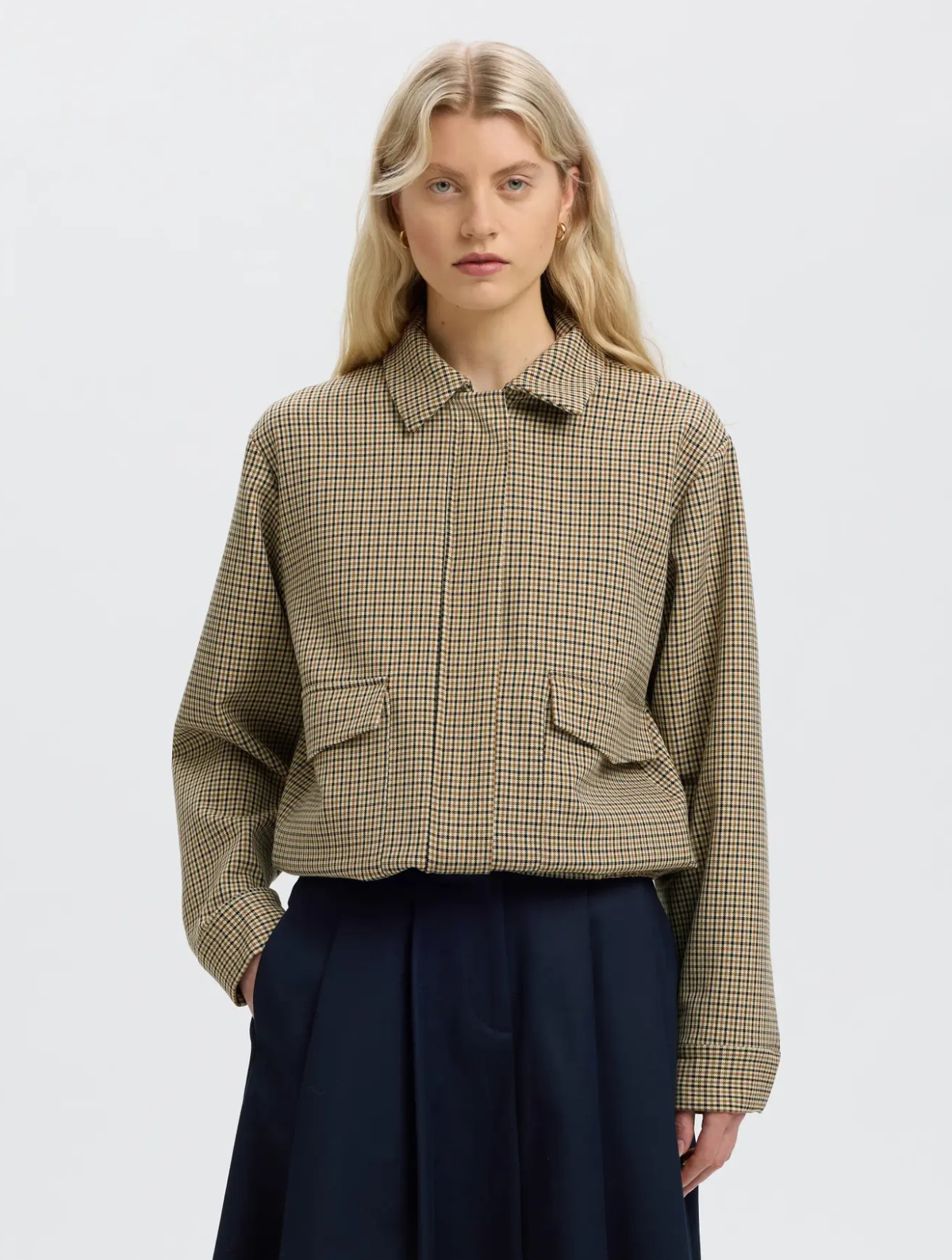 Elara Relaxed Bomber Jacket
