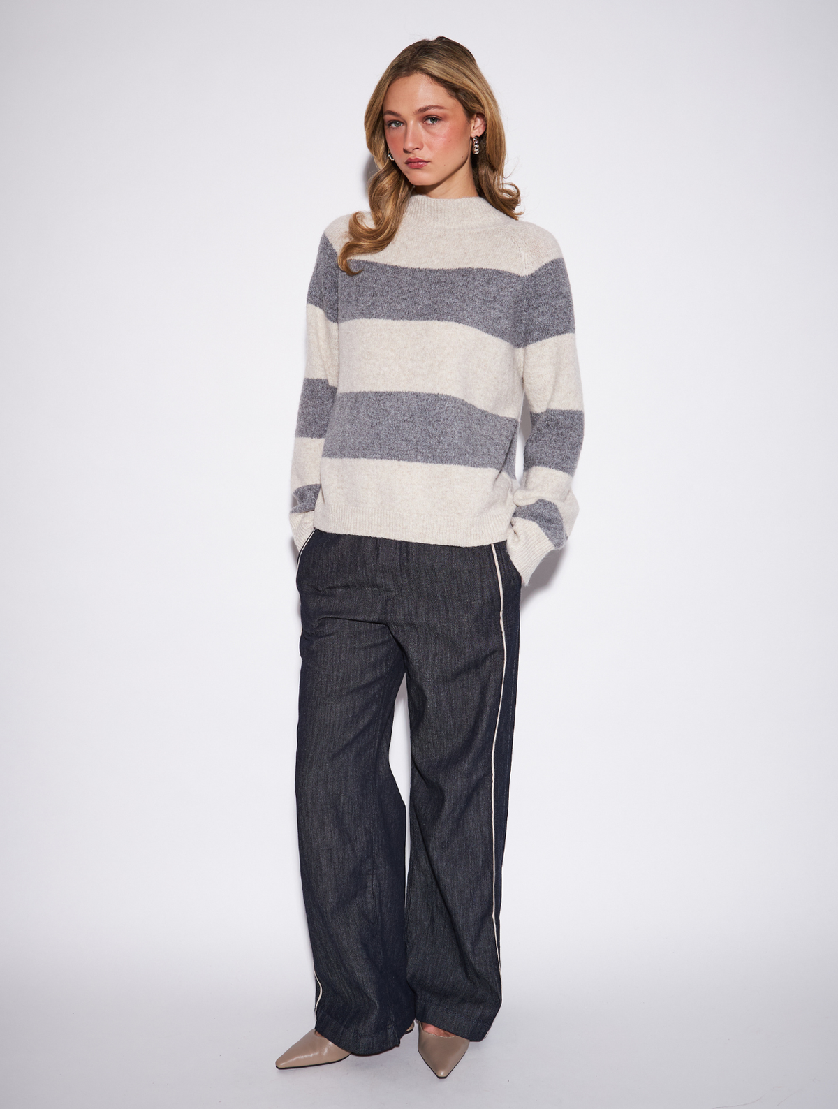 Edison Mock Neck Sweater