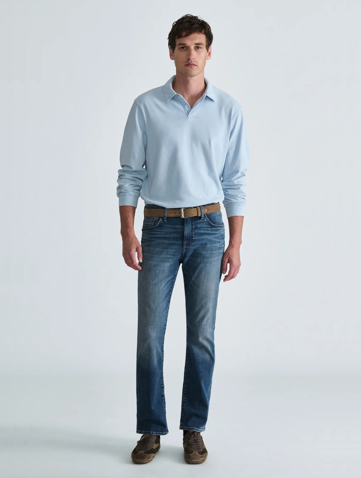Matt Relaxed Straight Leg Jeans