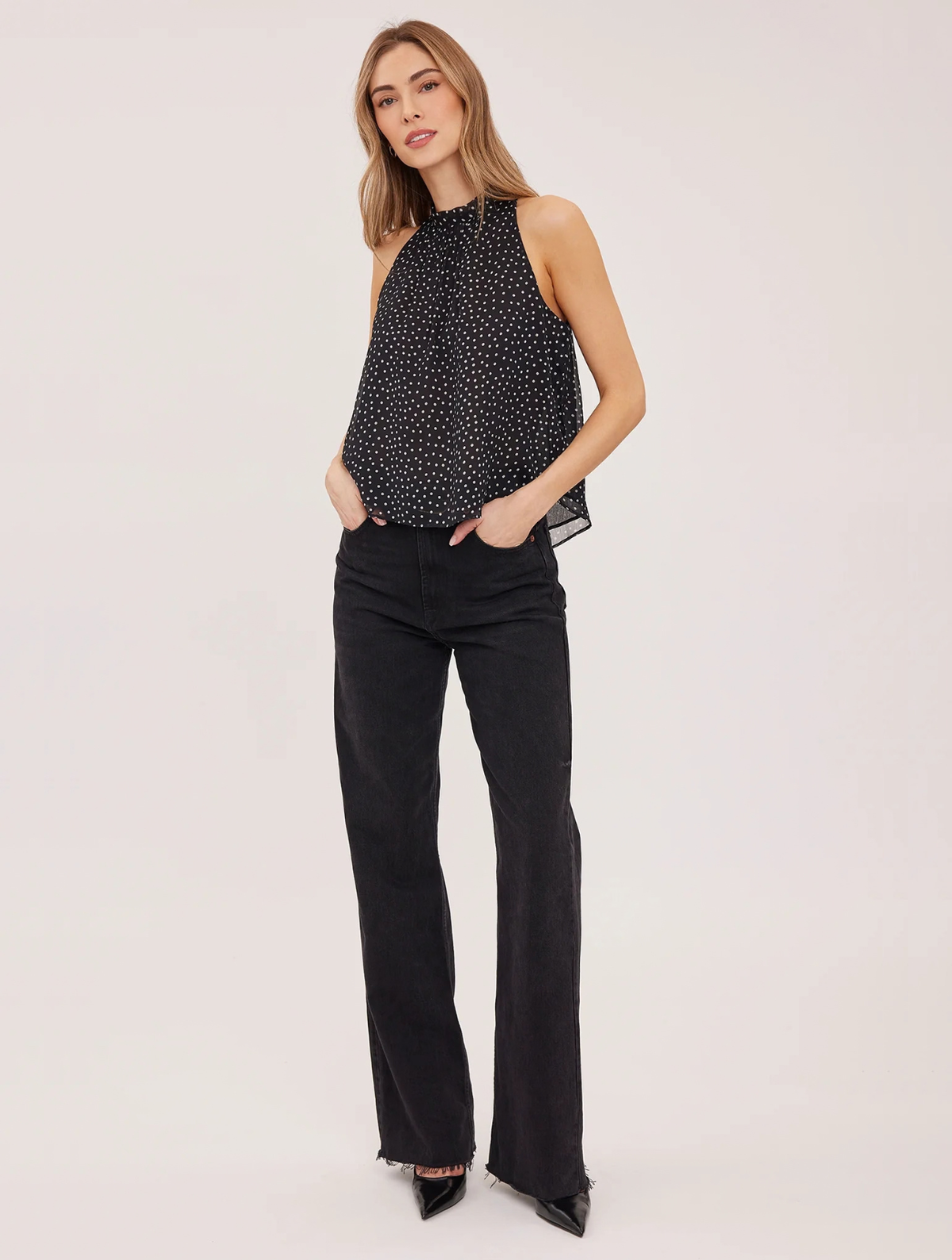 Lenora Sleeveless Blouse