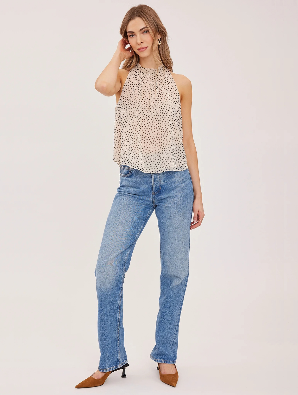 Lenora Sleeveless Blouse
