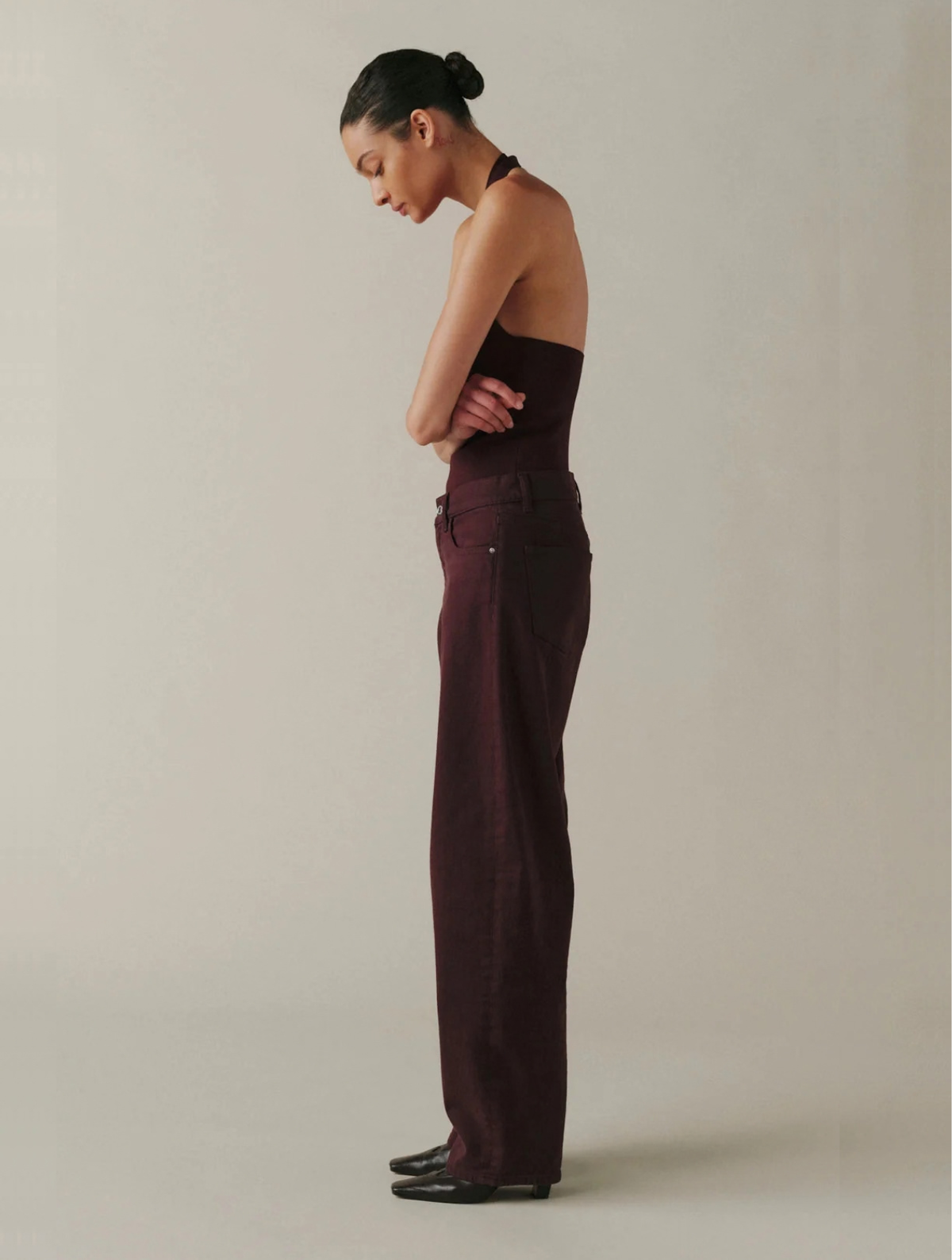 BNA Soft Curve Barrel Jeans