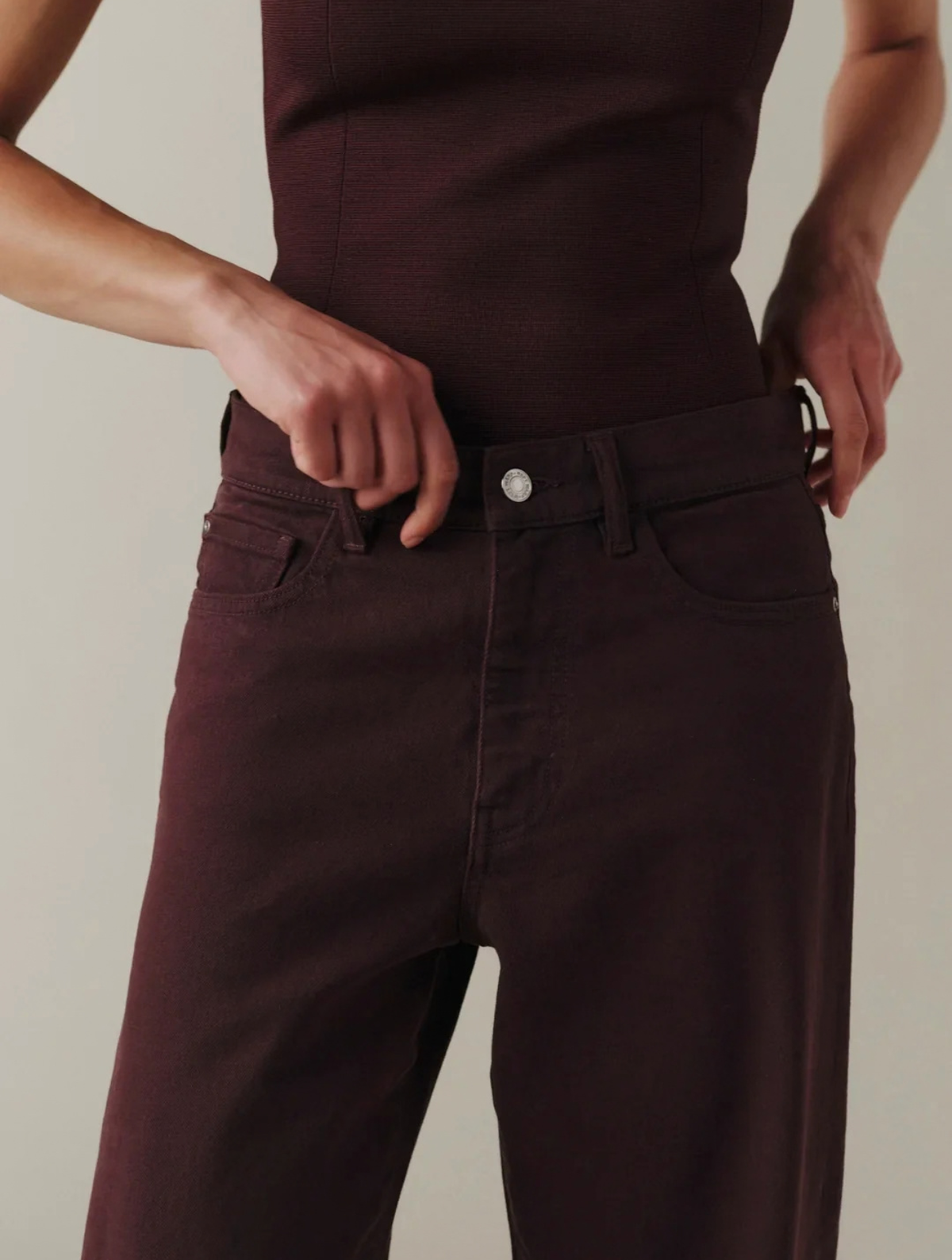 BNA Soft Curve Barrel Jeans