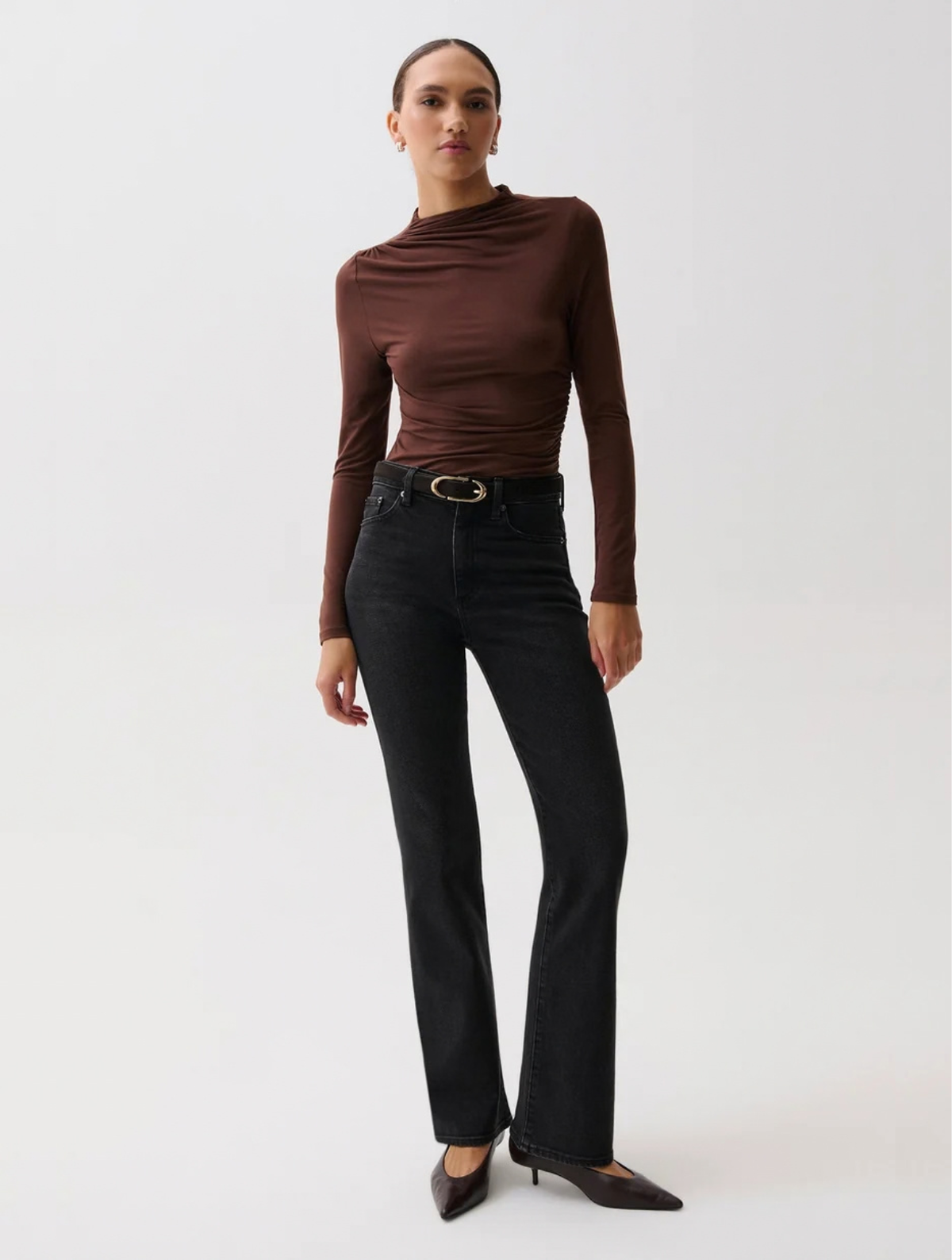 Evie High Rise Slim Bootcut