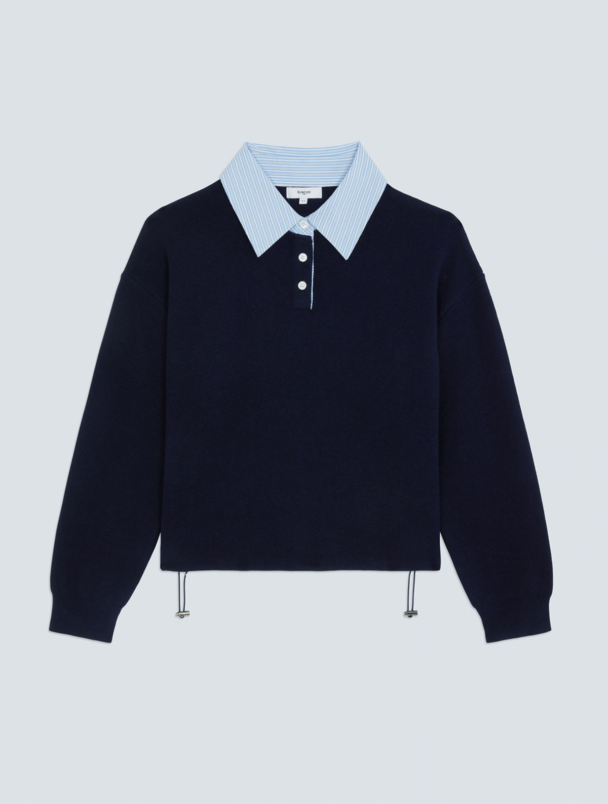 Paulin Two-Tone Polo Jumper