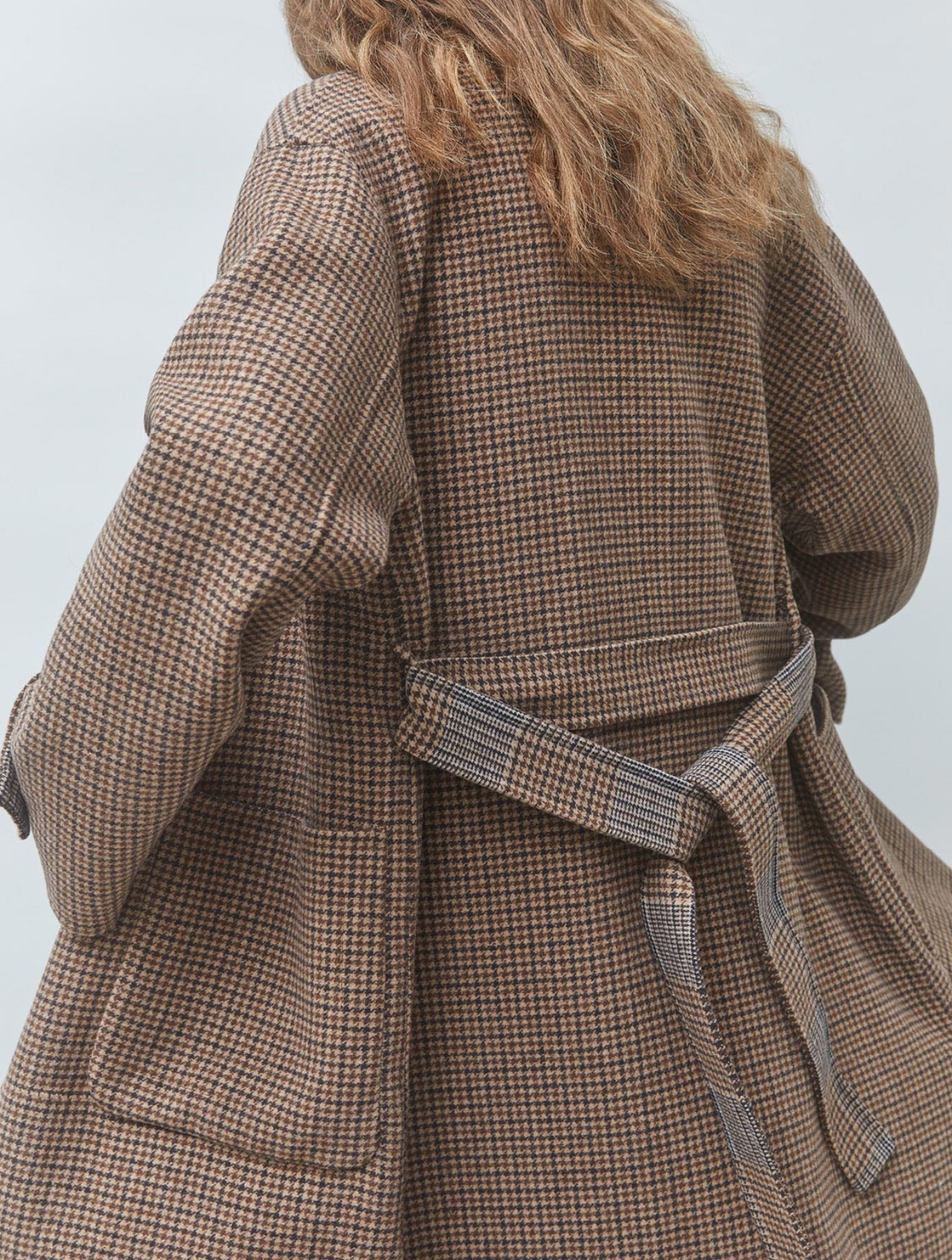 Enjoy Long Reversible Wool Coat