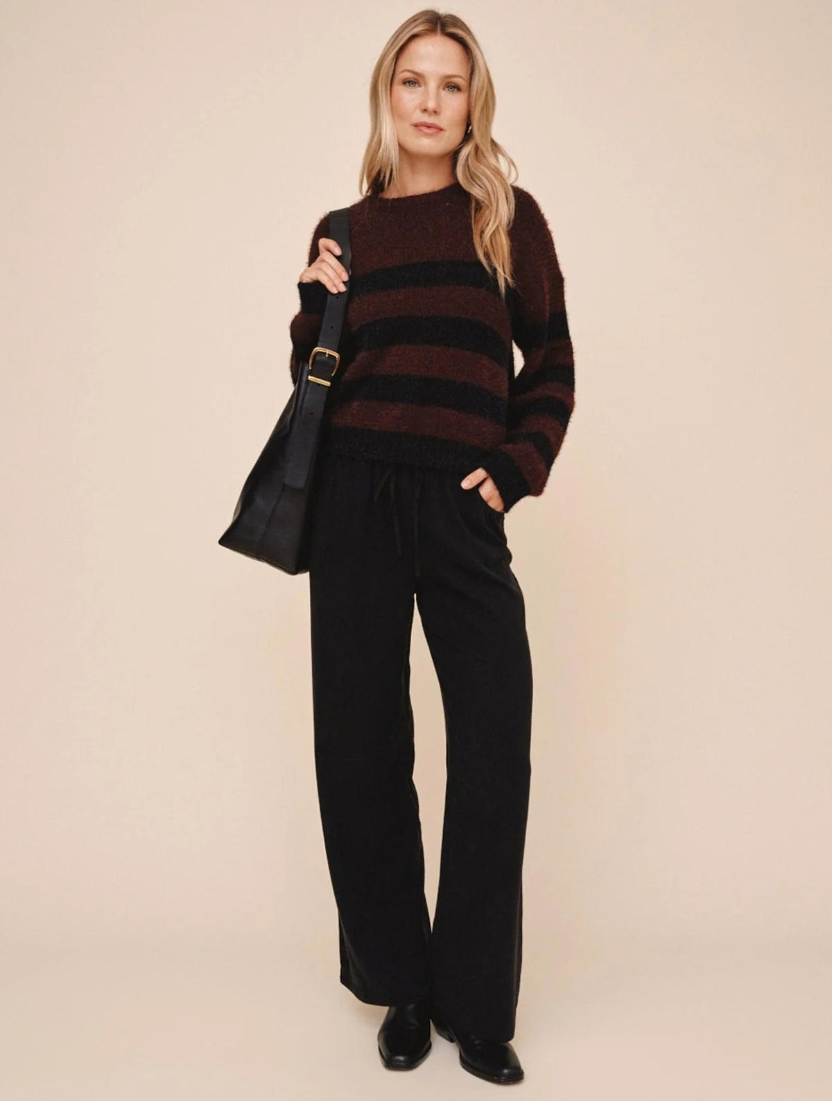 Drop Shoulder Sweater