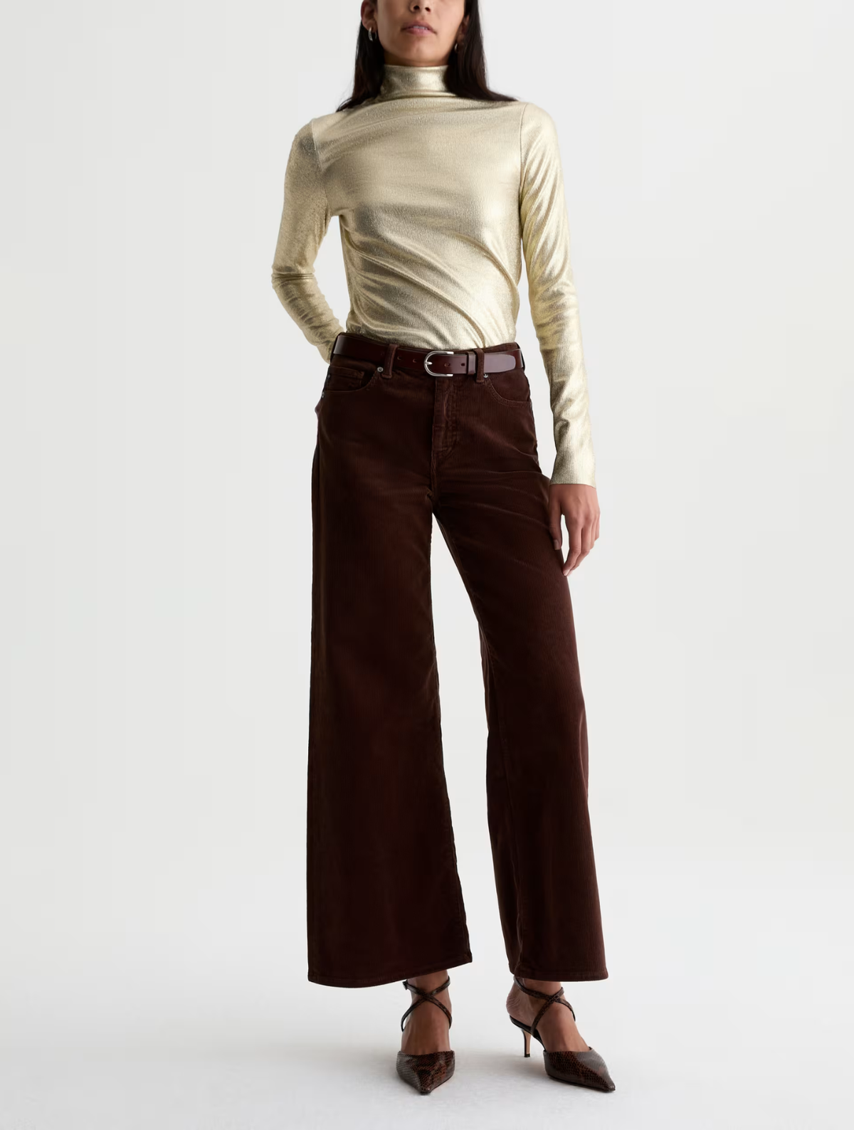 Saige Wide Leg Corduroy Pant