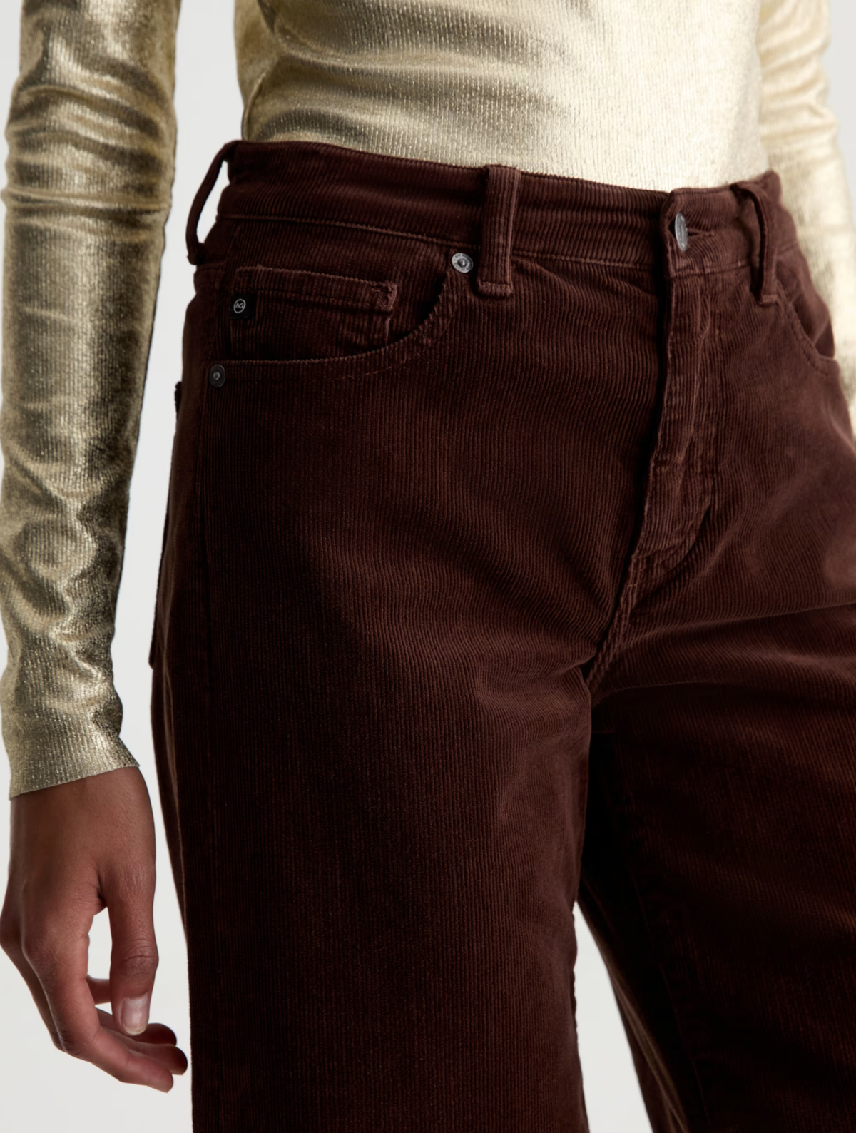 Saige Wide Leg Corduroy Pant