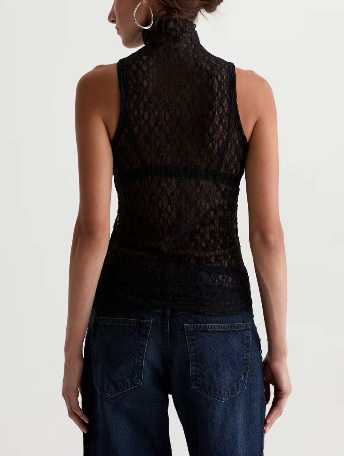 Faey Sleeveless Turtleneck