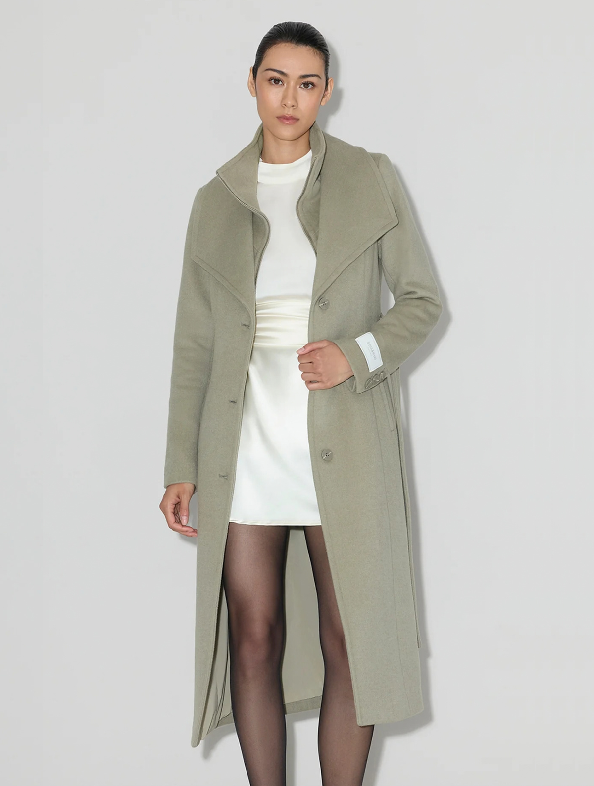 Ilana-UY Belted Wool Coat