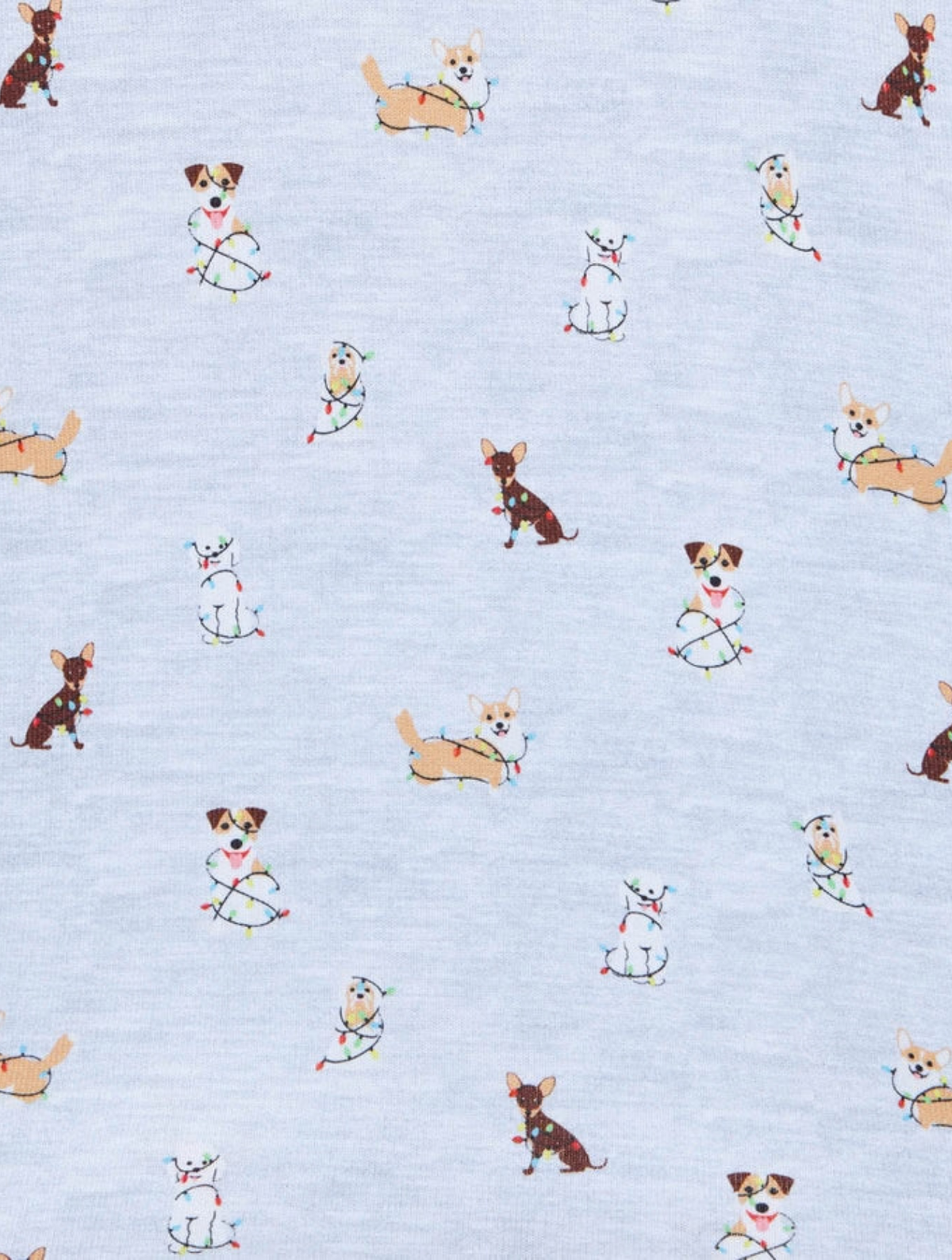 Twinkling Dogs Flora Pillowsoft Sleep Set